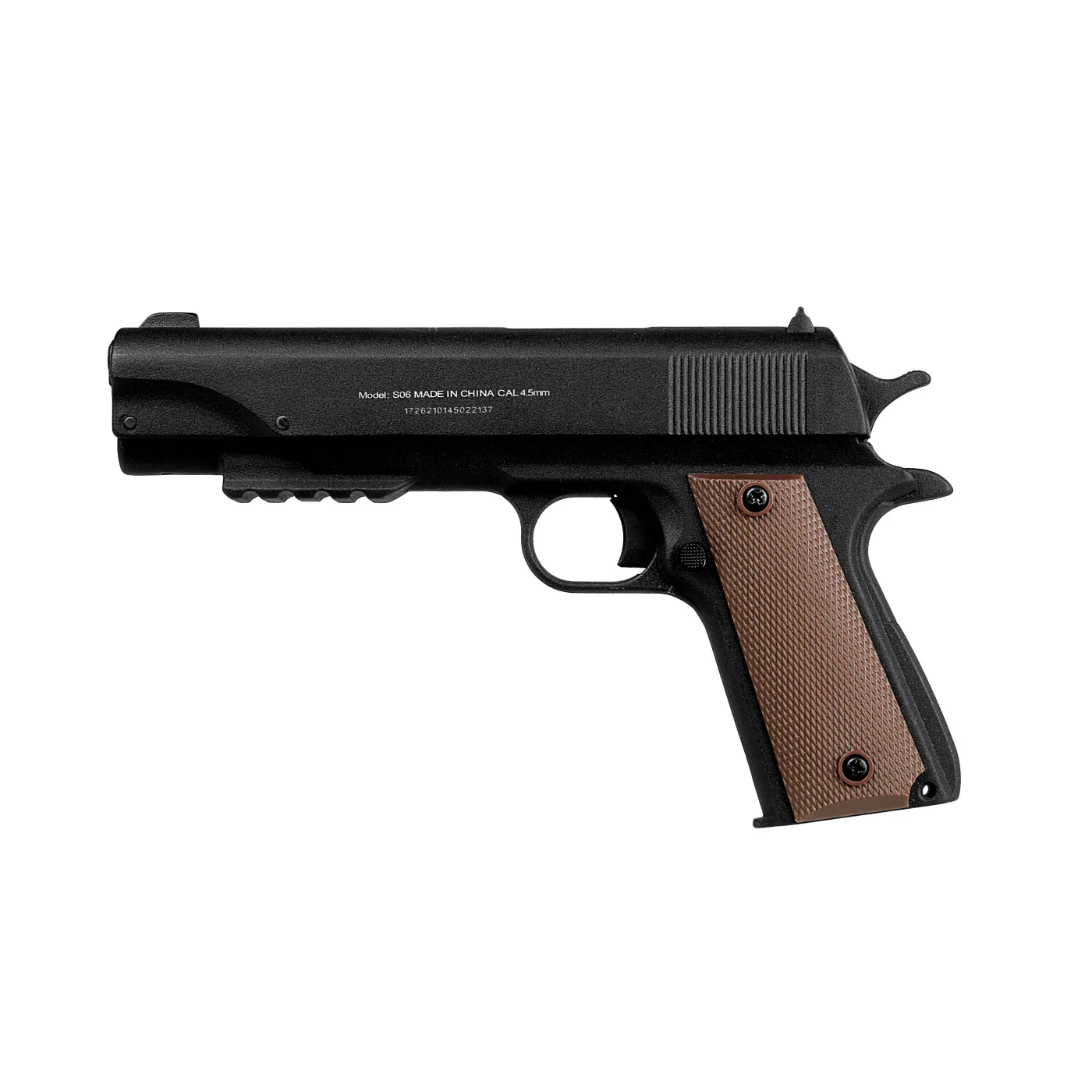 картинка Пистолет пневматический BLACK STRIKE S06 кал.4.5mm не более 3,0Дж от магазина Ultra-mart