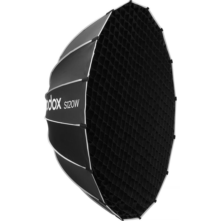 Софтбокс-зонт Godox S120W быстроскладной с сотами