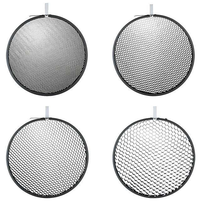    4-  HENSEL Grid kit for 9" reflectors.   Ultra-mart