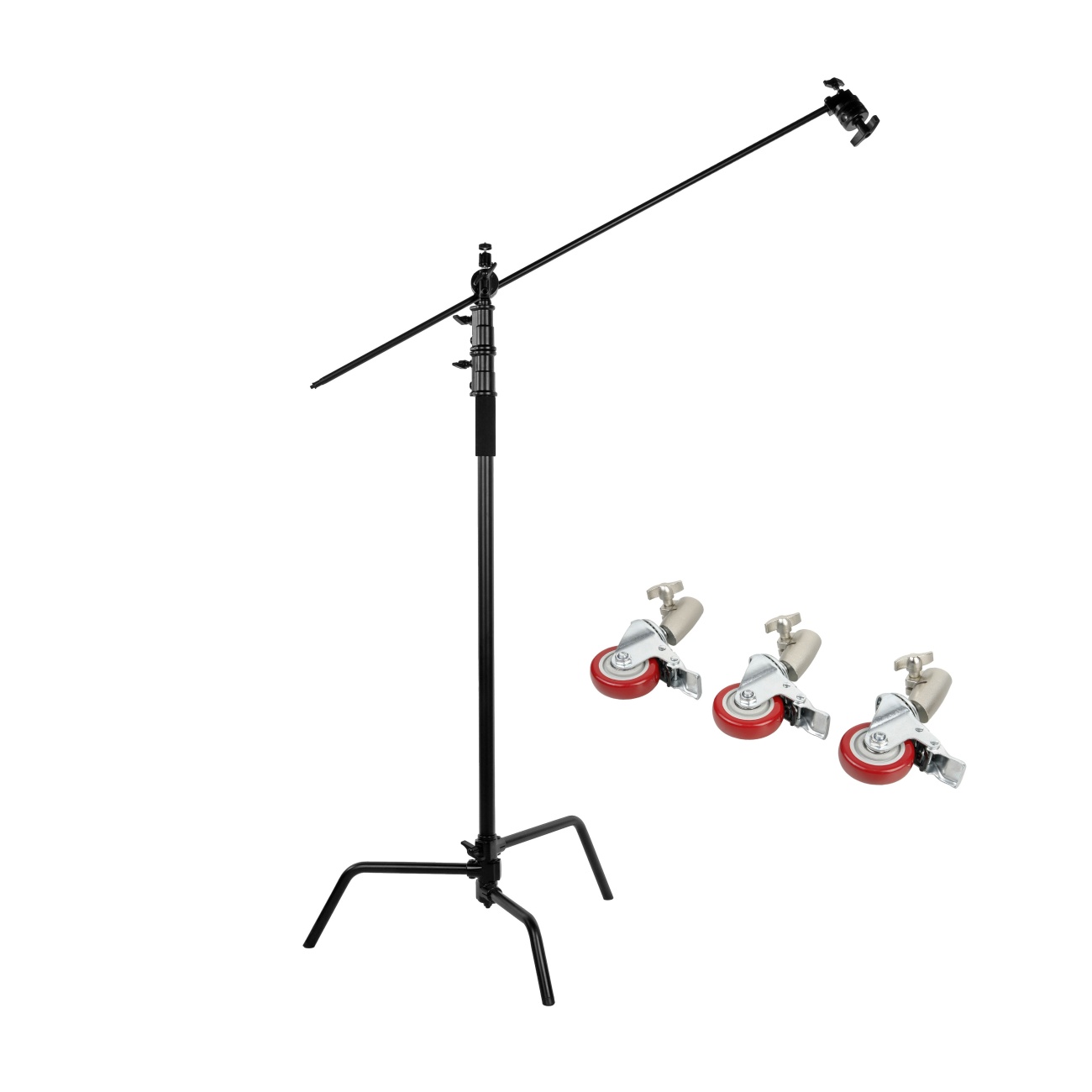 Стойка-тренога Falcon Eyes C-Stand LV-3300BH с колесами  арт. 31380/28799