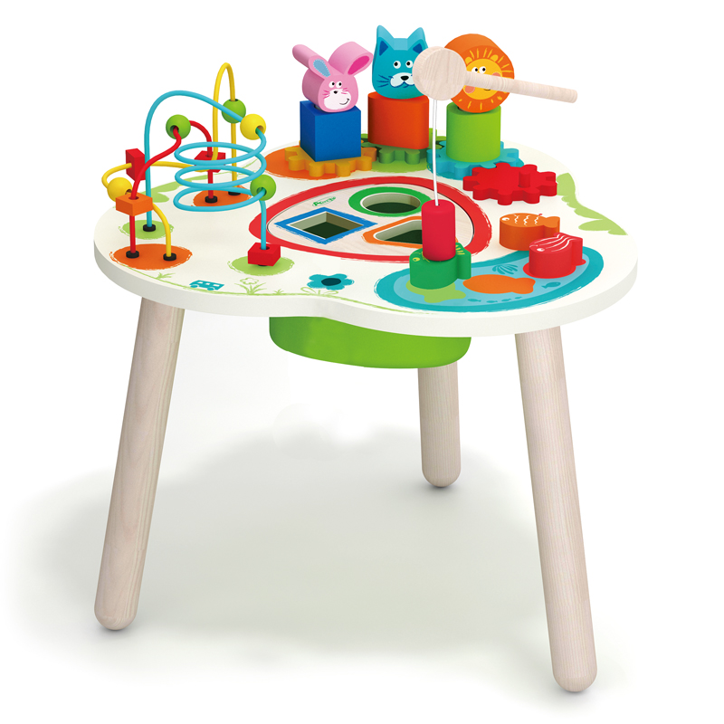 Развивающая игрушка-столик UltraTOY Table-14 деревянная
