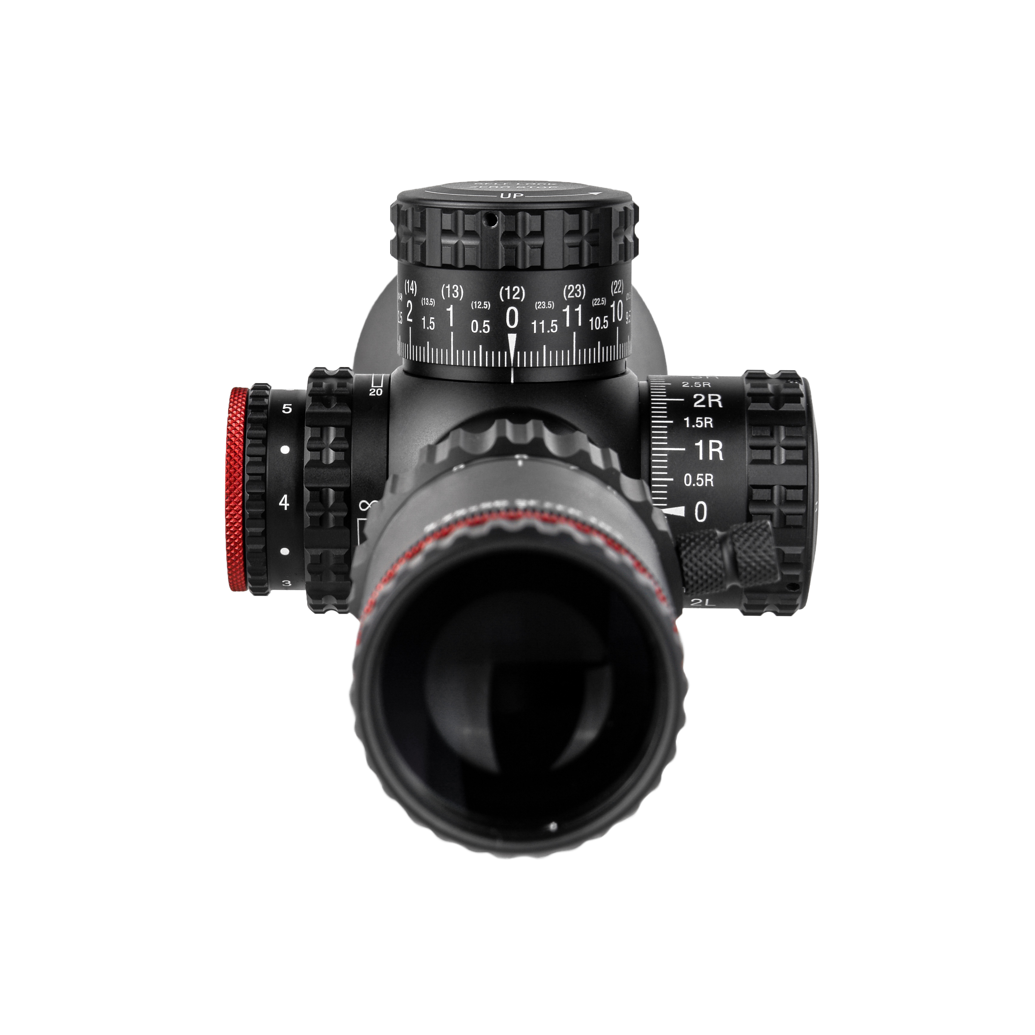 картинка Прицел оптический Veber Wolf Alfa 5-25x56 SF FFP TR3 с колесом отстройки параллакса от магазина Ultra-mart