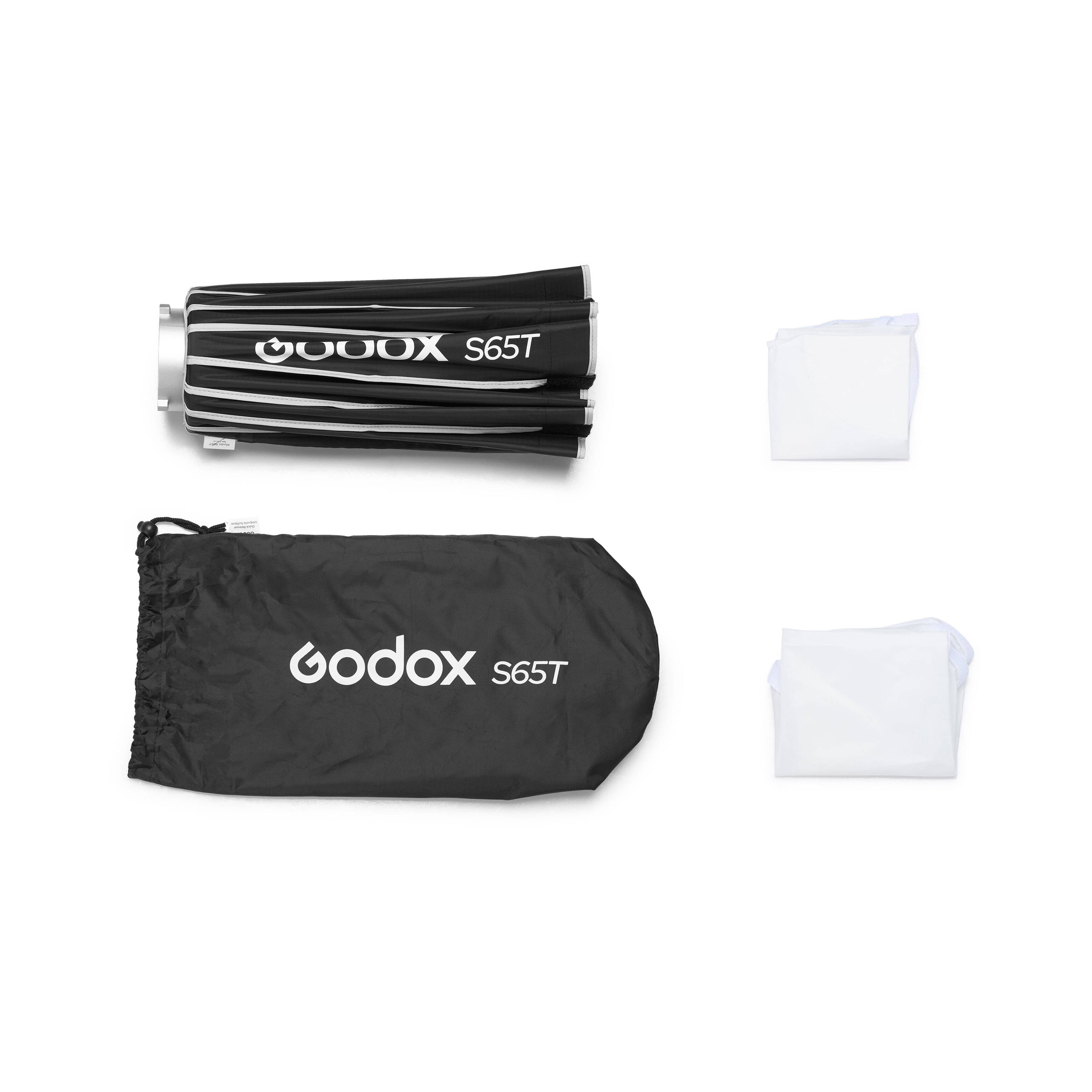 картинка Комплект Софтбокс-зонт Godox S65T быстроскладной с сотами и дефлектором от магазина Ultra-mart