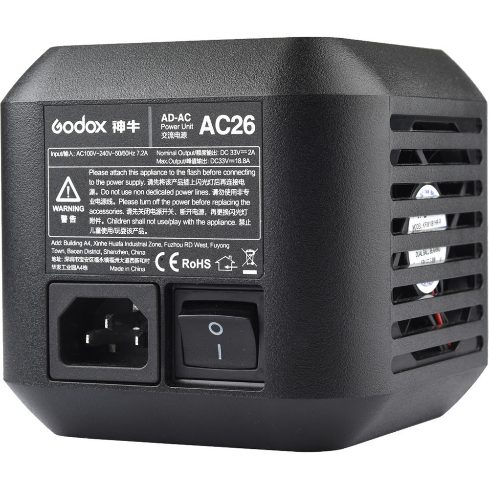картинка Сетевой адаптер Godox AC26 для AD600Pro от магазина Ultra-mart