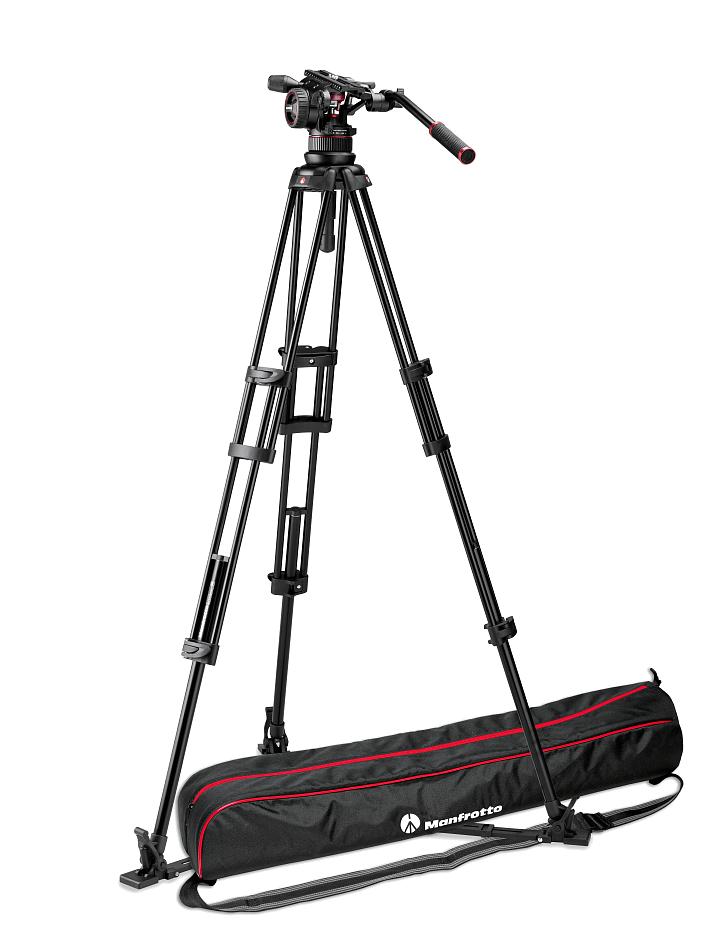 картинка Manfrotto MVKN12TWING: Штатив 545GB с видеоголовой MVHN12AH для видеокамеры от магазина Ultra-mart