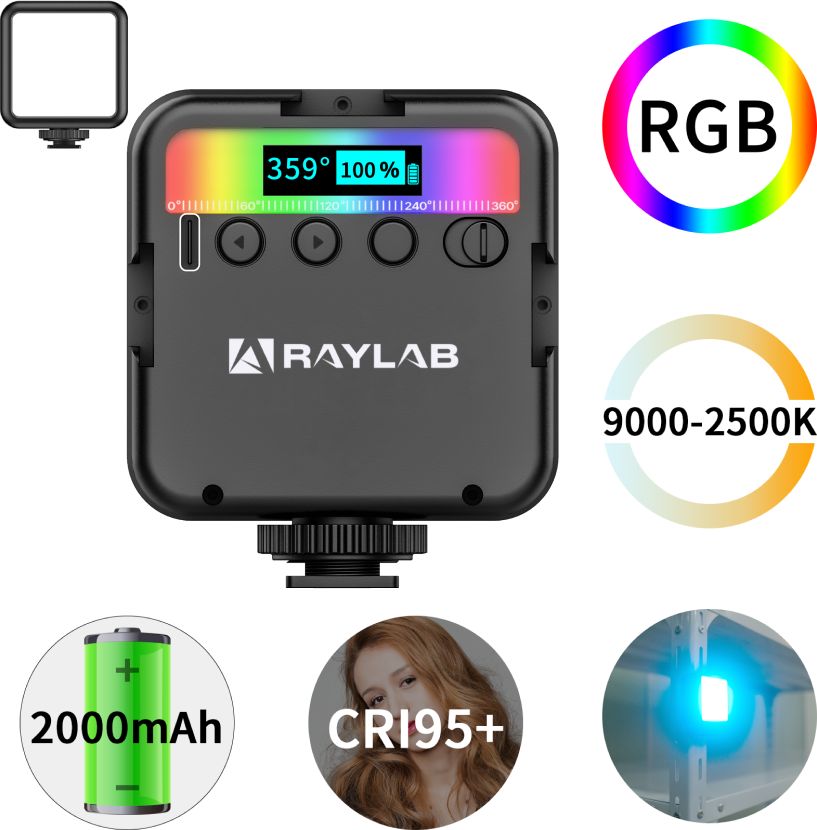    Raylab RL-LED06RGB 2500-9000K 2000mAh   Ultra-mart