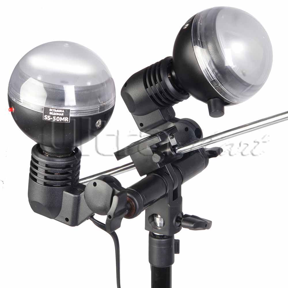 картинка Патрон Falcon Eyes LH2-27SU для 2 ламп вспышек и зонтиков от магазина Ultra-mart