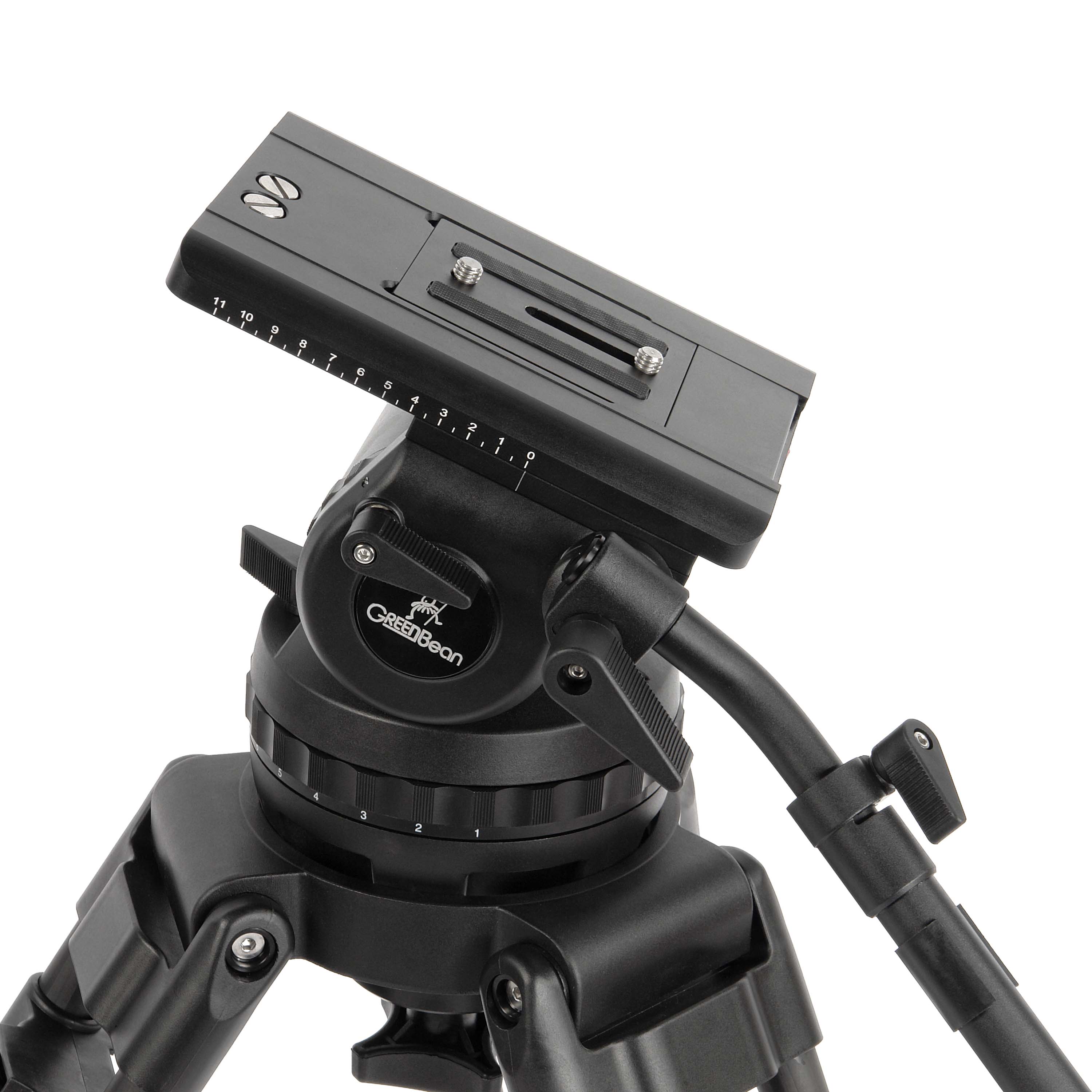 картинка Видеоштатив GreenBean VideoMaster 425С PRO карбоновый от магазина Ultra-mart