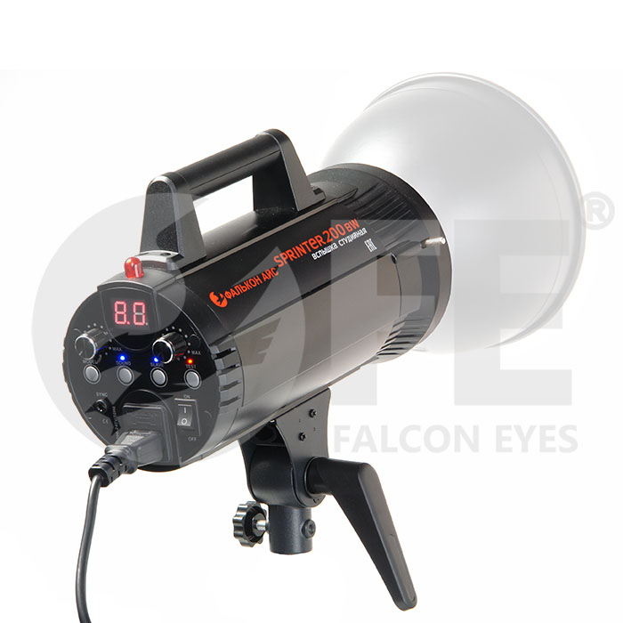 картинка Вспышка студийная Falcon Eyes Sprinter 200 BW без рефлектора от магазина Ultra-mart