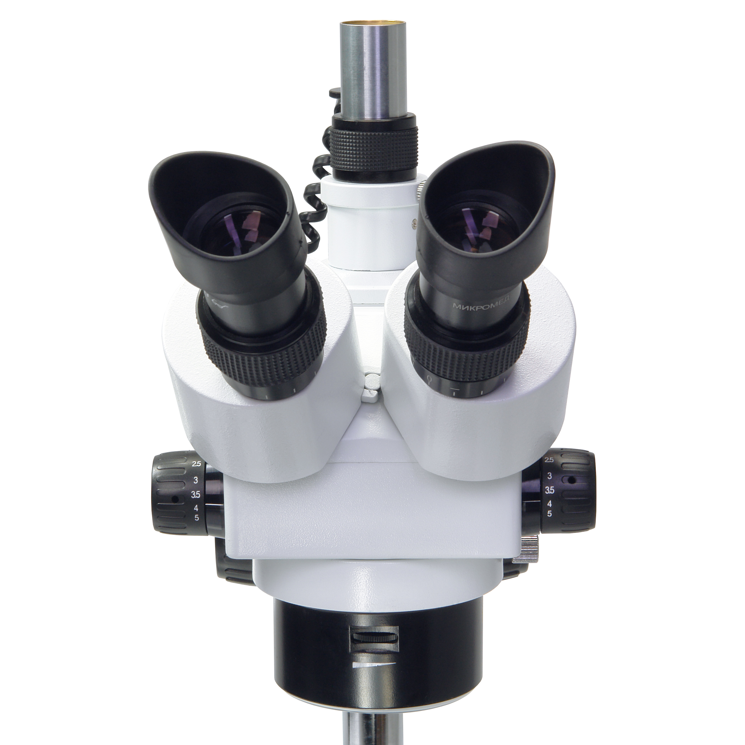 картинка Микроскоп стерео МС-4-ZOOM LED (тринокуляр),  артикул. 25476 от магазина Ultra-mart