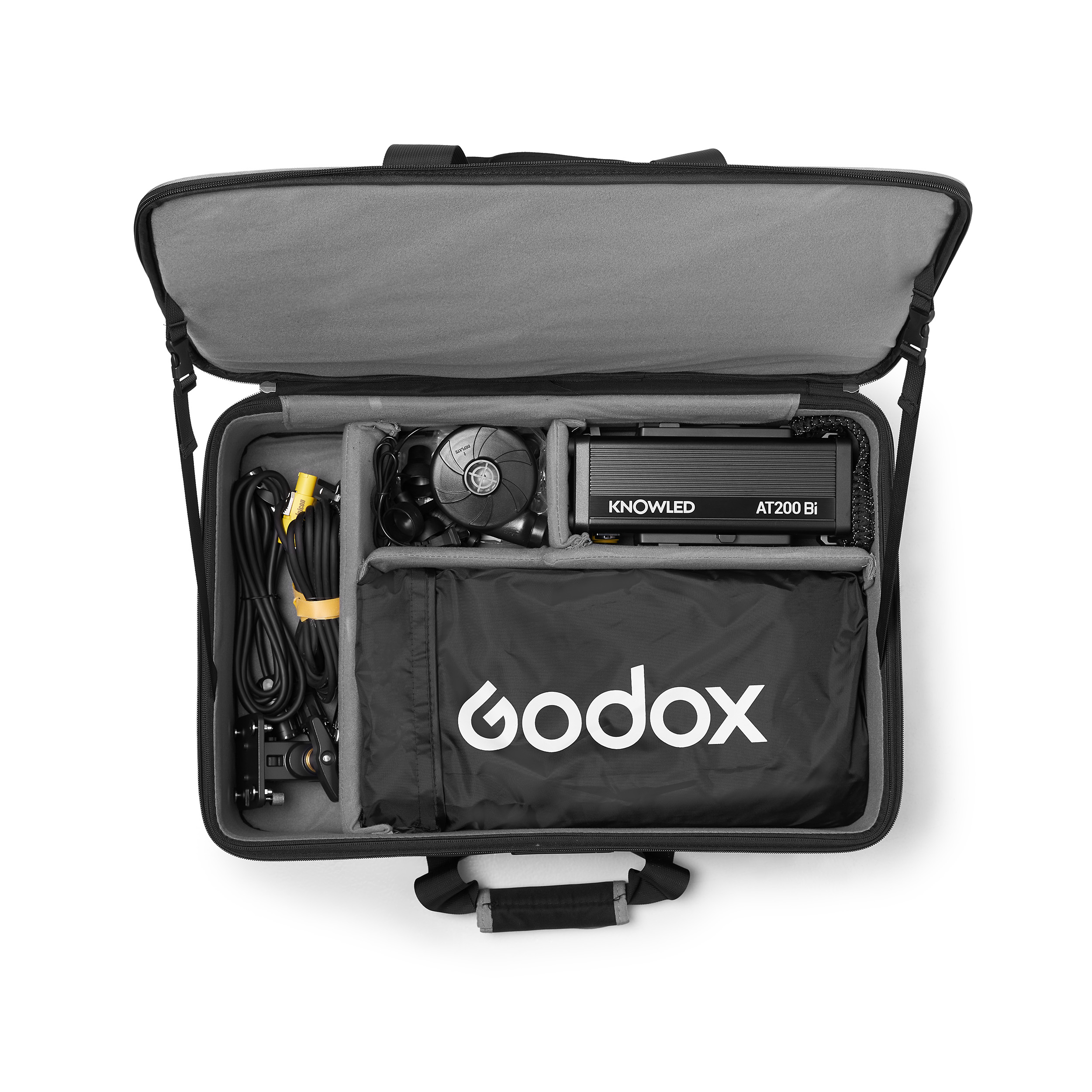 картинка Осветитель светодиодный Godox Knowled AT200Bi с надувным софтбоксом от магазина Ultra-mart