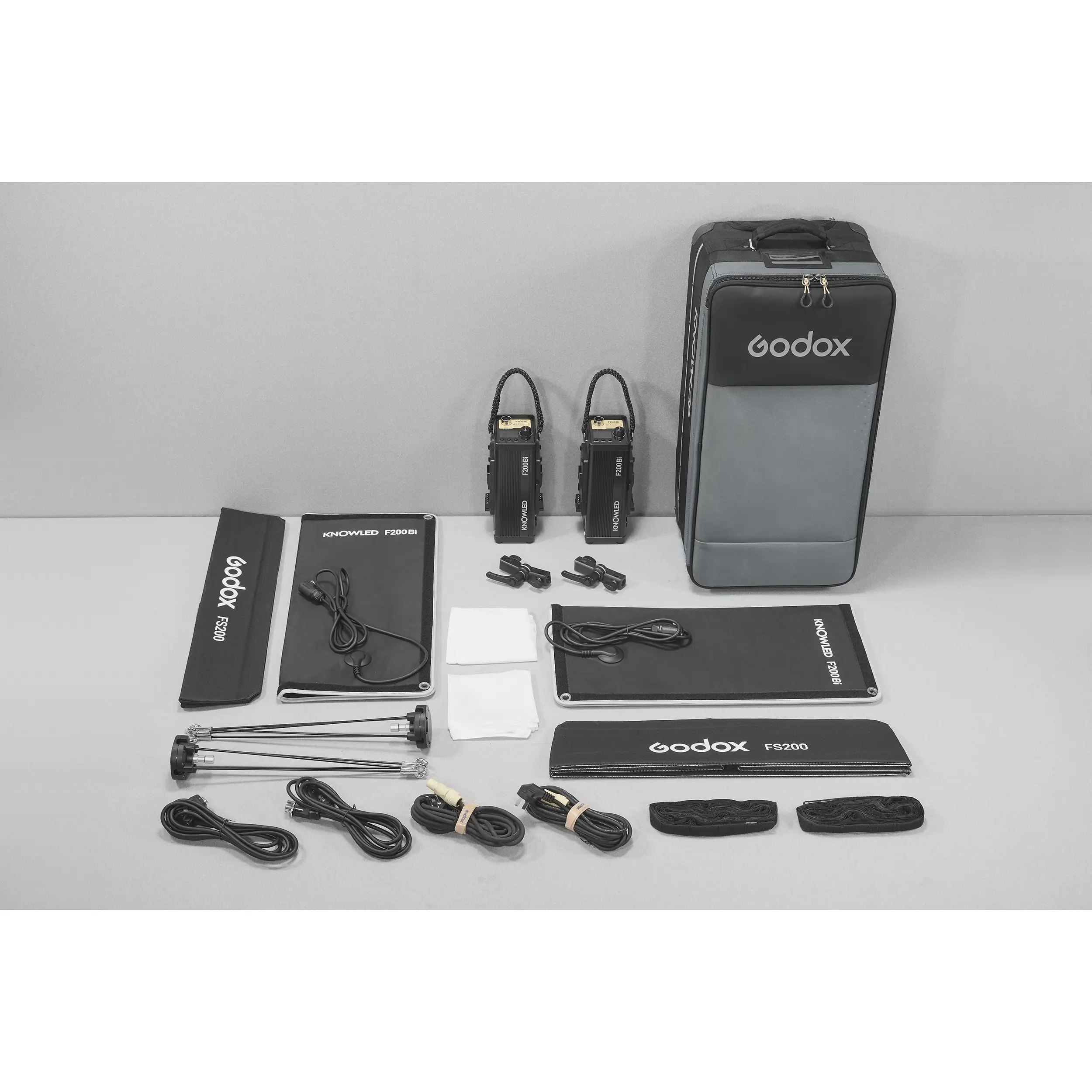 картинка Комплект светодиодных осветителей Godox Knowled F200Bi K2 от магазина Ultra-mart