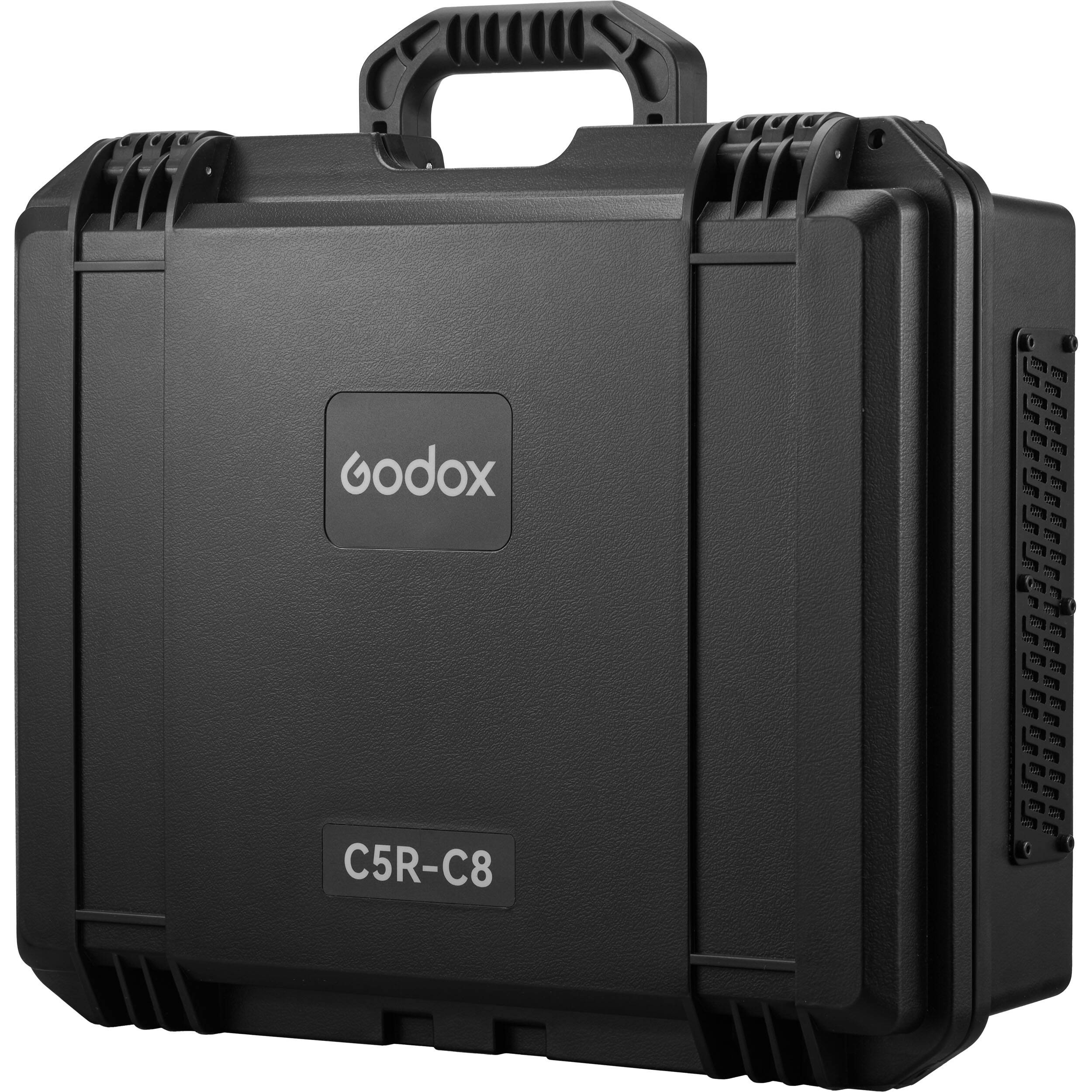 картинка Комплект светодиодных осветителей Godox Knowled C5R-K8 с зарядным кейсом от магазина Ultra-mart