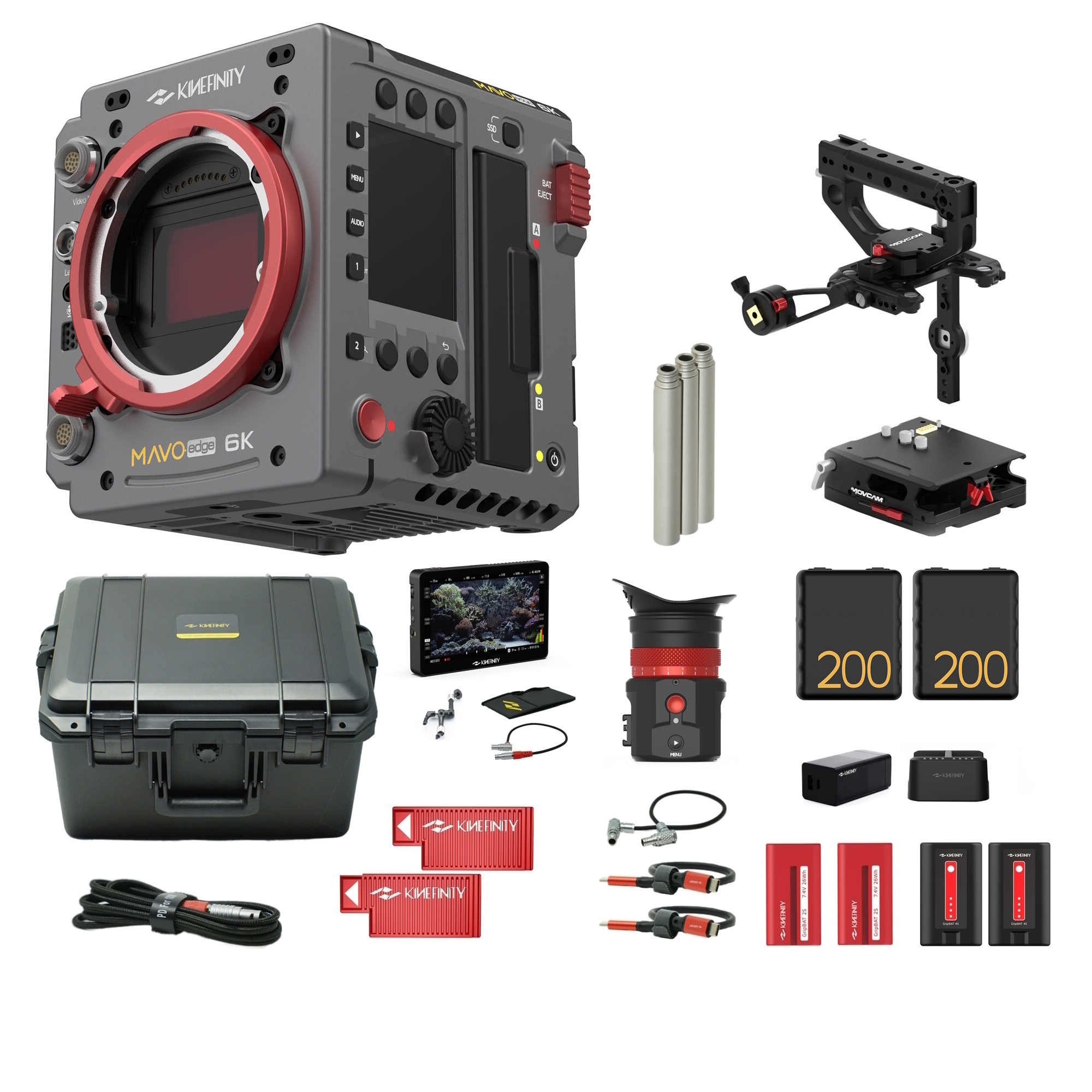 картинка Цифровая видеокамера Kinefinity MAVO Edge 6K Pro Pack (Deep Gray) от магазина Ultra-mart