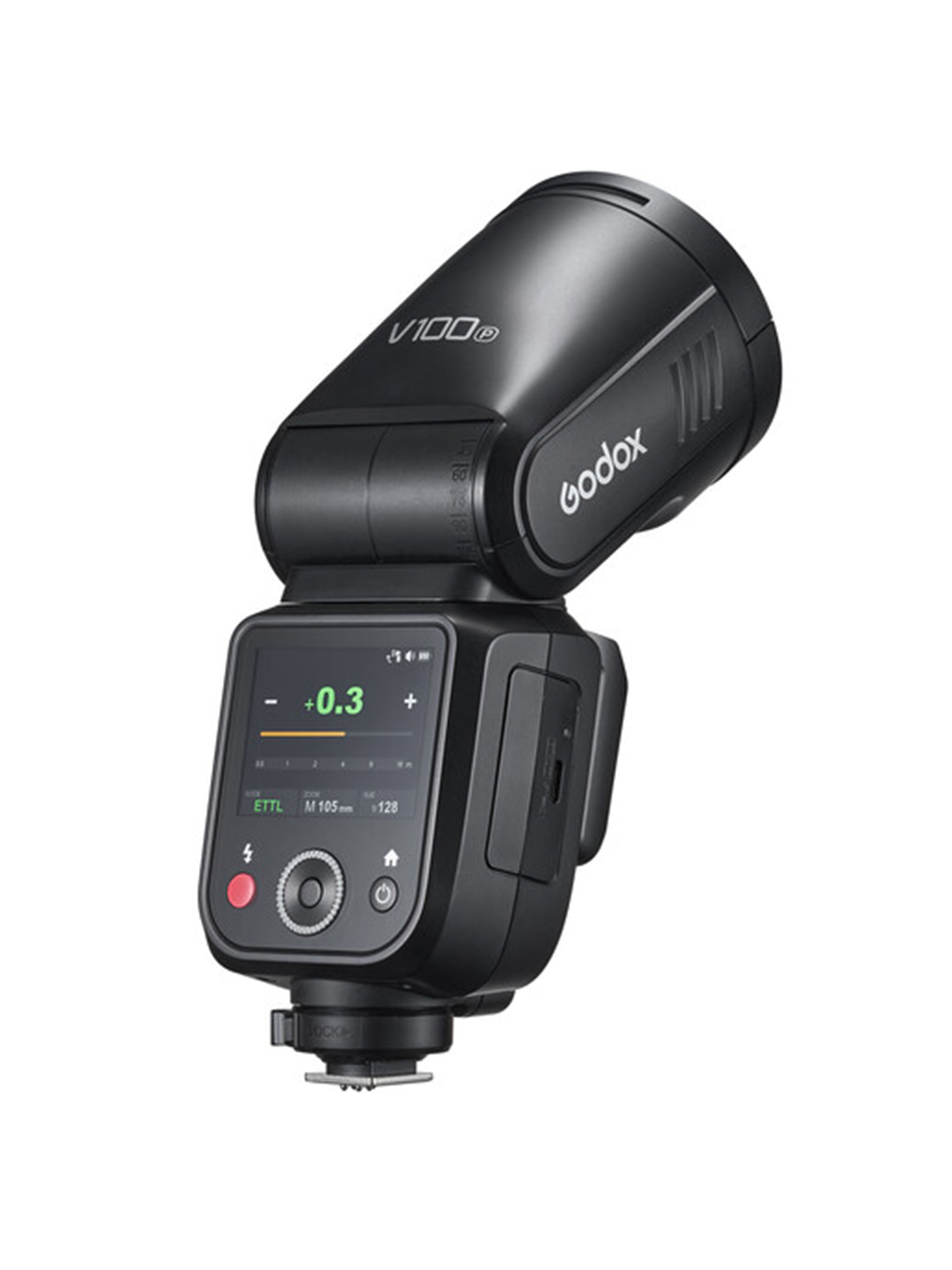 картинка Вспышка накамерная  с круглой головкой Godox V100P для Pentax от магазина Ultra-mart