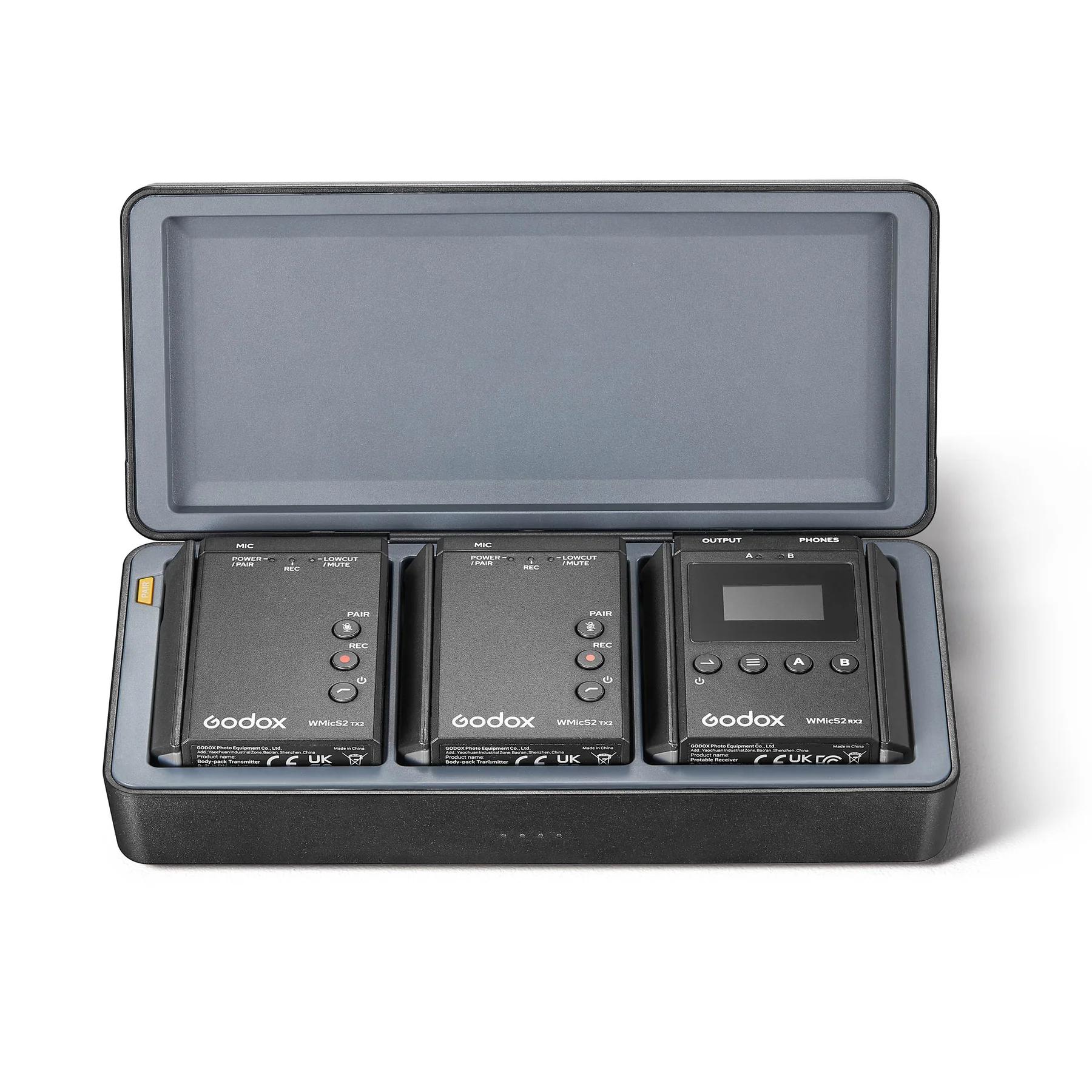 картинка Петличная радиосистема Godox WMicS2 Kit2 беспроводная от магазина Ultra-mart