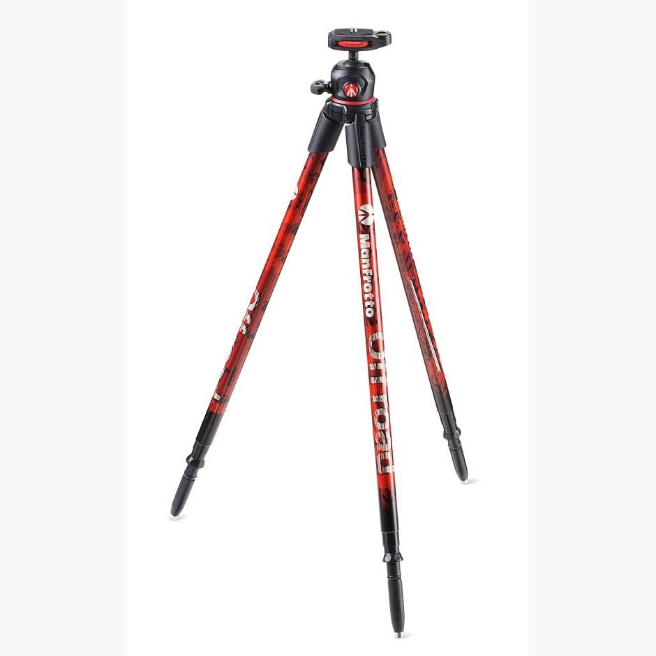 картинка Manfrotto MKOFFROADR Штатив с головкой для фотокамеры Off Road Red от магазина Ultra-mart