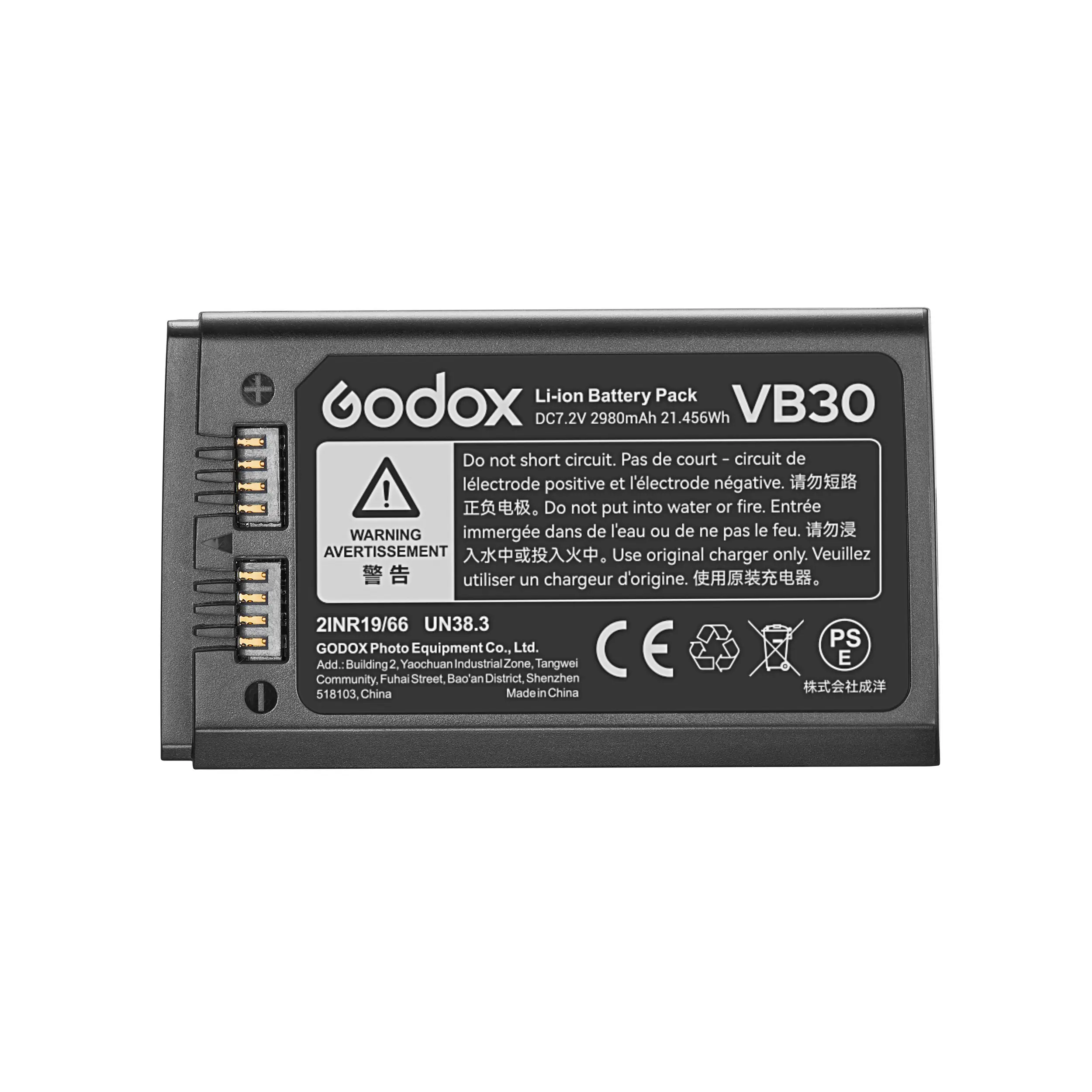 картинка Аккумулятор Godox VB30 для V1Pro,V100, V1, V860III, V850III, AD100 от магазина Ultra-mart