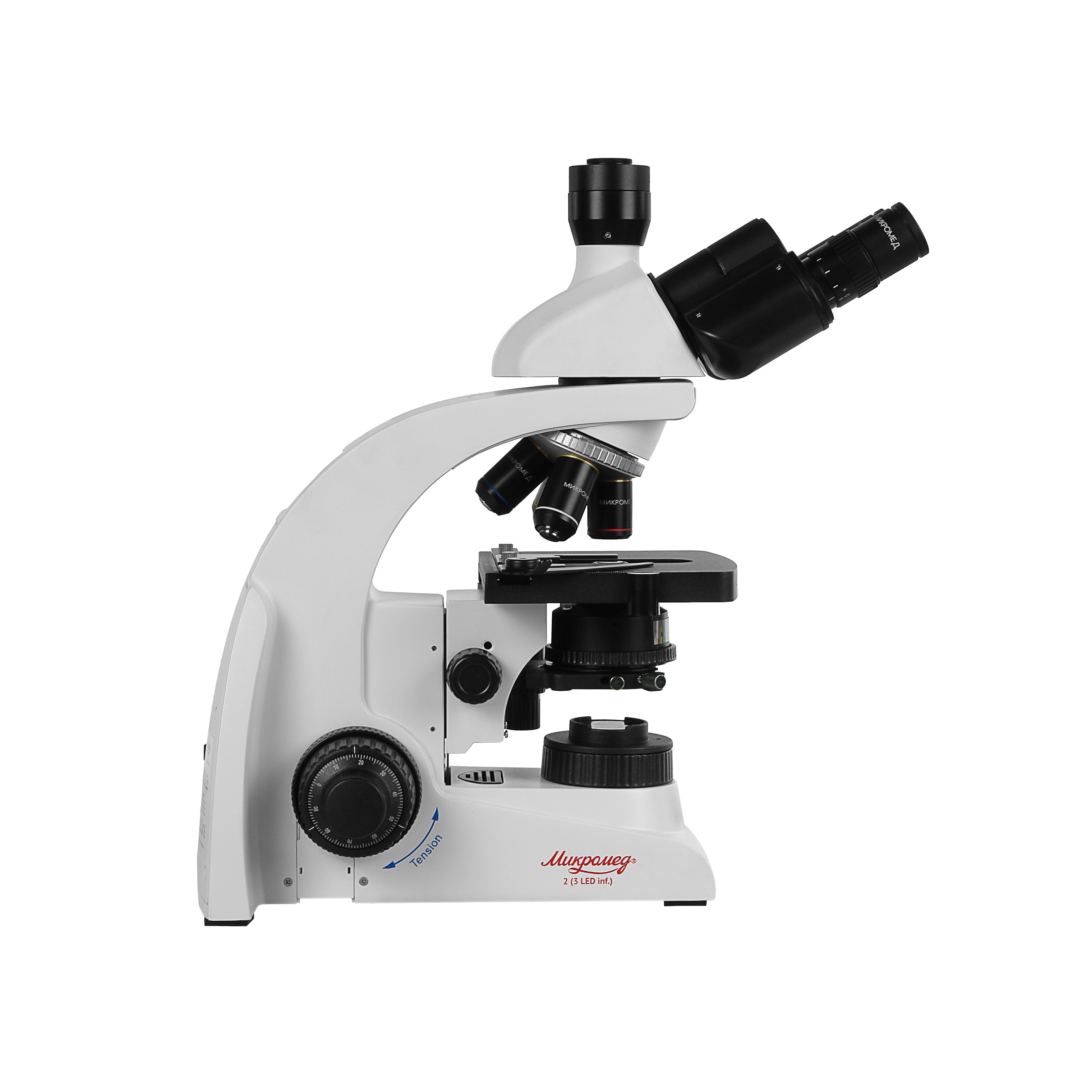 картинка Микроскоп биологический Микромед 2 (3 LED inf.) от магазина Ultra-mart