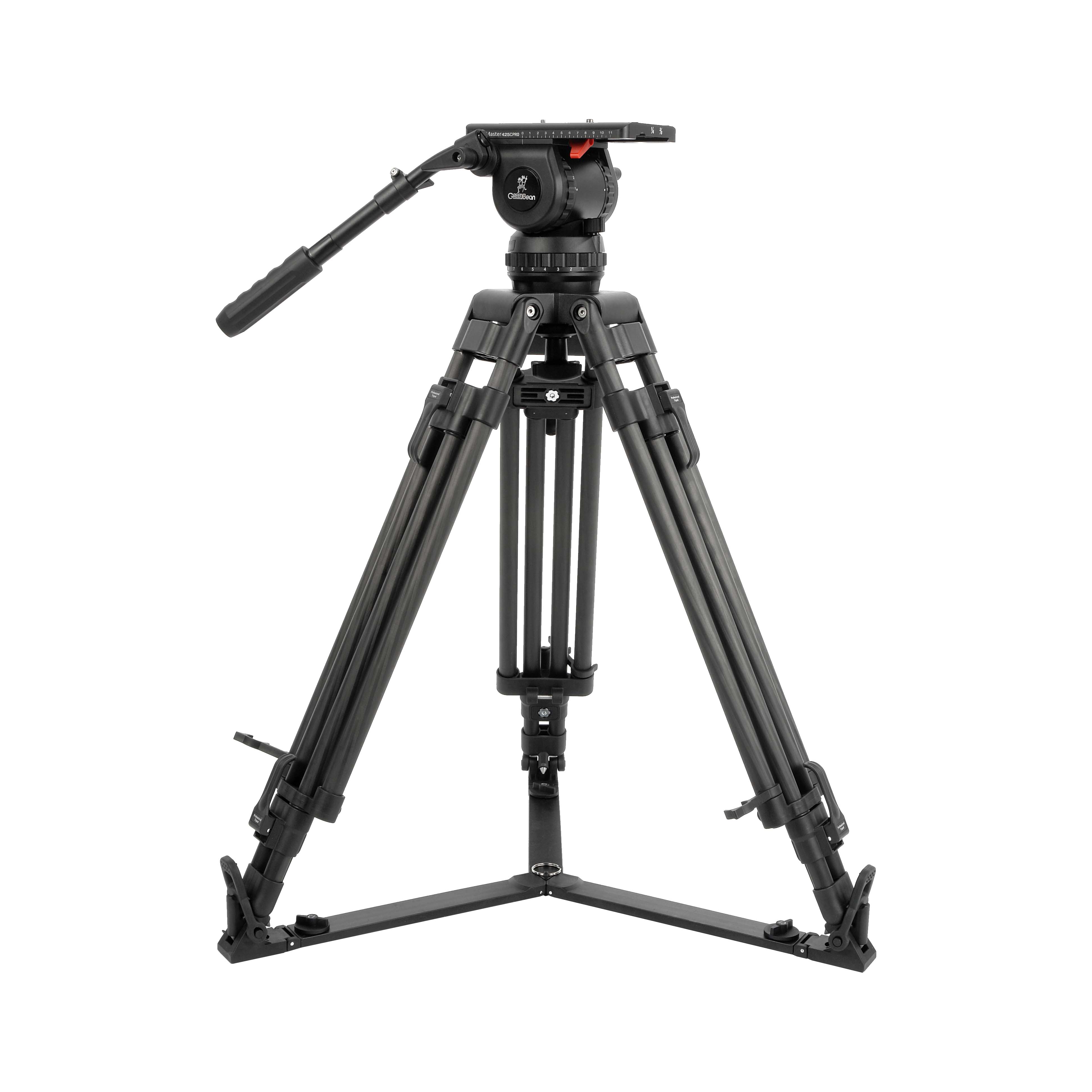 картинка Видеоштатив GreenBean VideoMaster 425С PRO карбоновый от магазина Ultra-mart