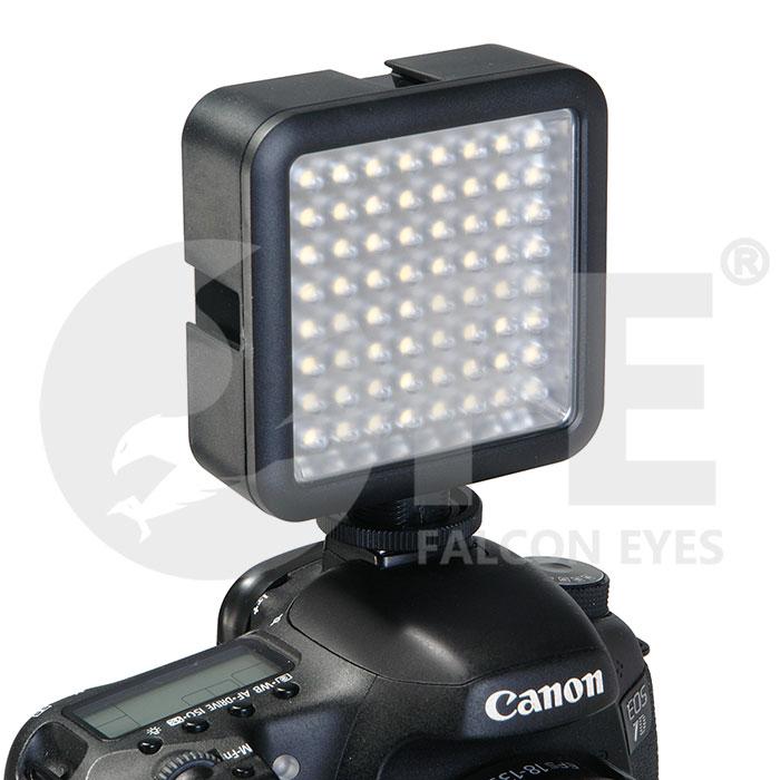 картинка Накамерный светодиодный осветитель Falcon Eyes LedPRO 64 от магазина Ultra-mart