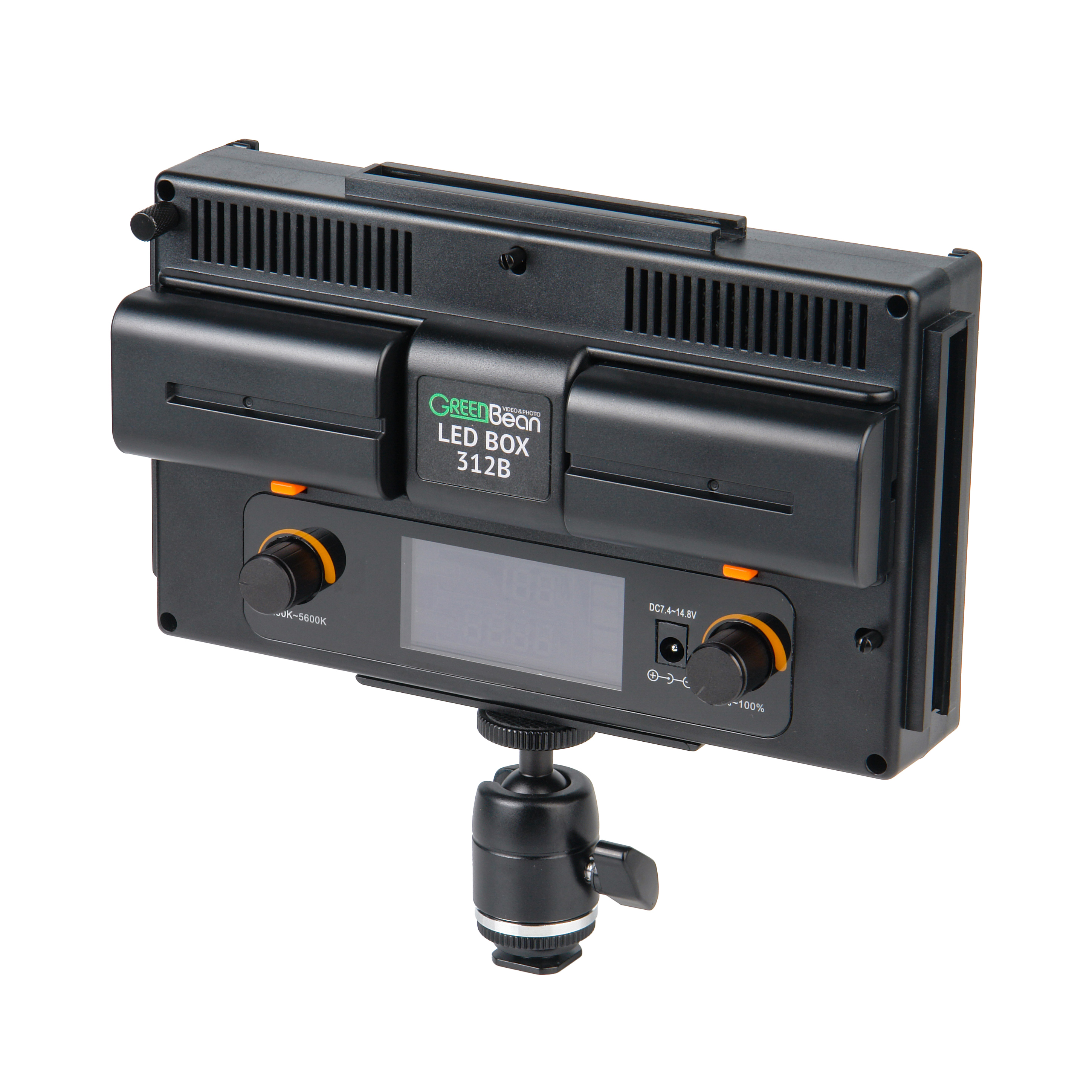 картинка Осветитель GreenBean LED BOX 312B накамерный светодиодный , арт.33119 от магазина Ultra-mart
