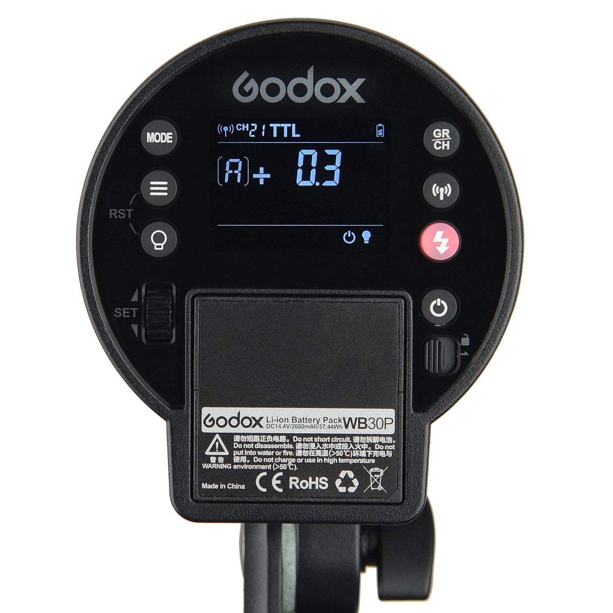 картинка Вспышка аккумуляторная Godox Witstro AD300Pro с поддержкой TTL от магазина Ultra-mart