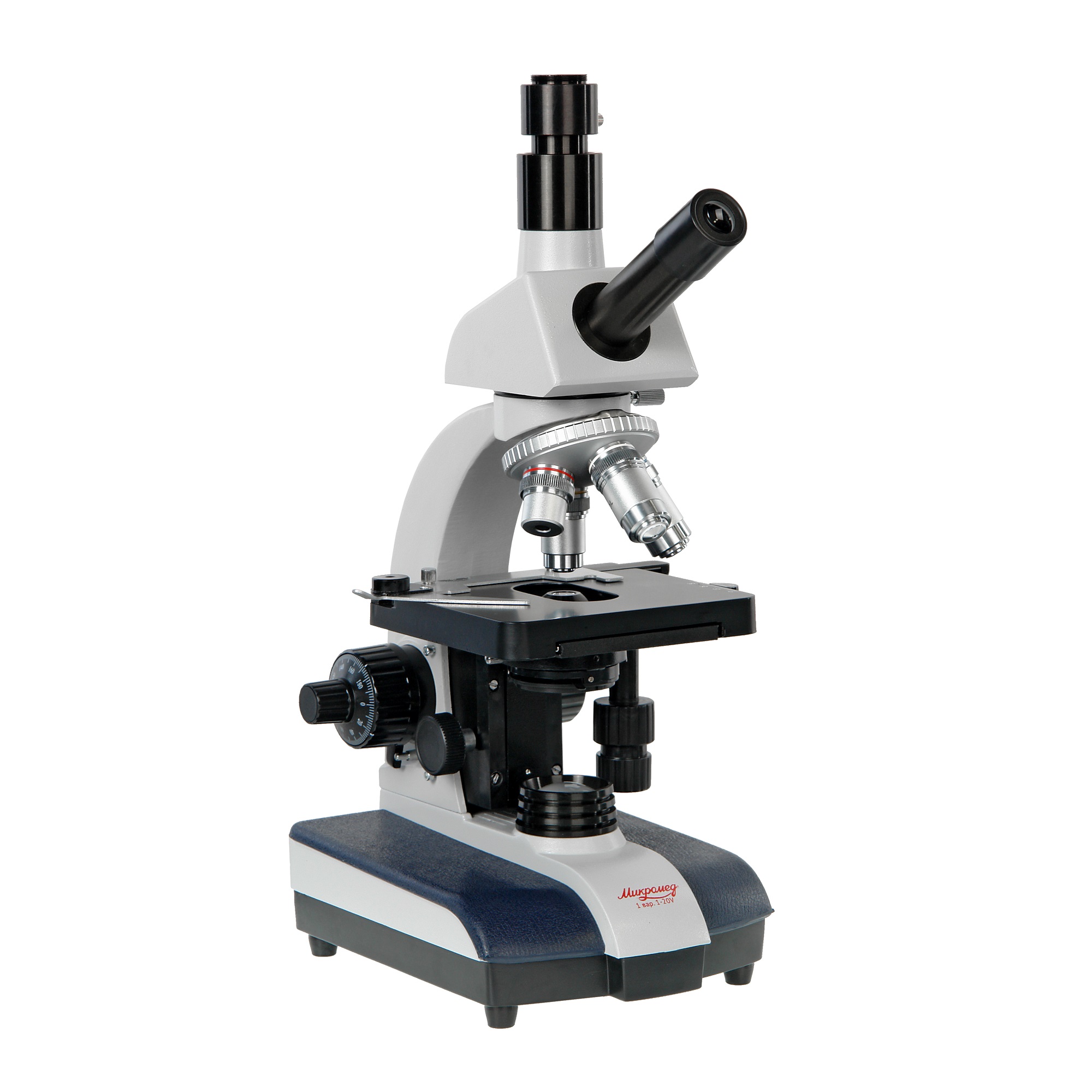 картинка Микроскоп биологический Микромед 1 (вар. 1-20V). LED. арт. 30511 от магазина Ultra-mart