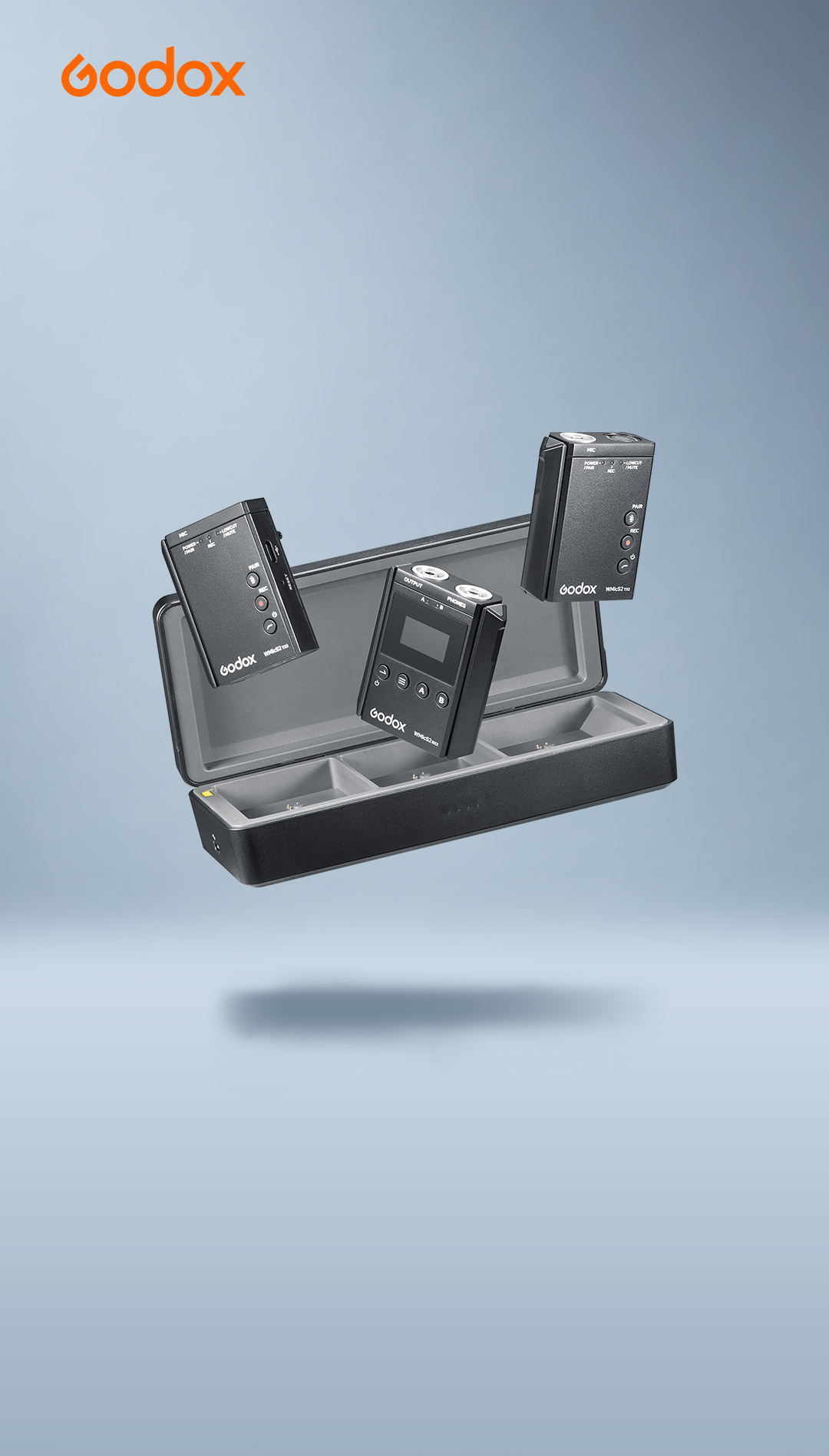 картинка Петличная радиосистема Godox WMicS2 Kit1 беспроводная от магазина Ultra-mart