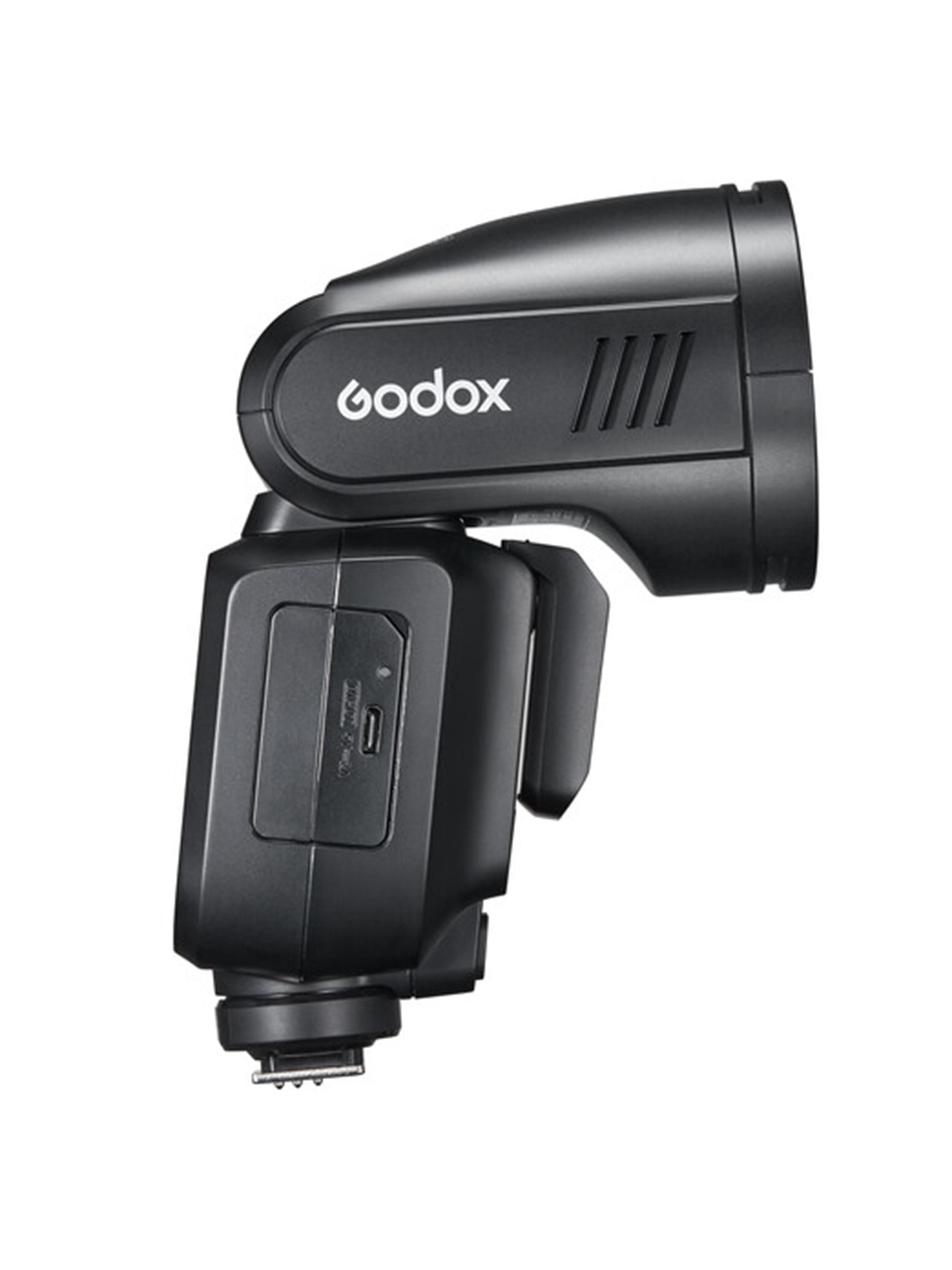 картинка Вспышка накамерная  с круглой головкой Godox V100P для Pentax от магазина Ultra-mart