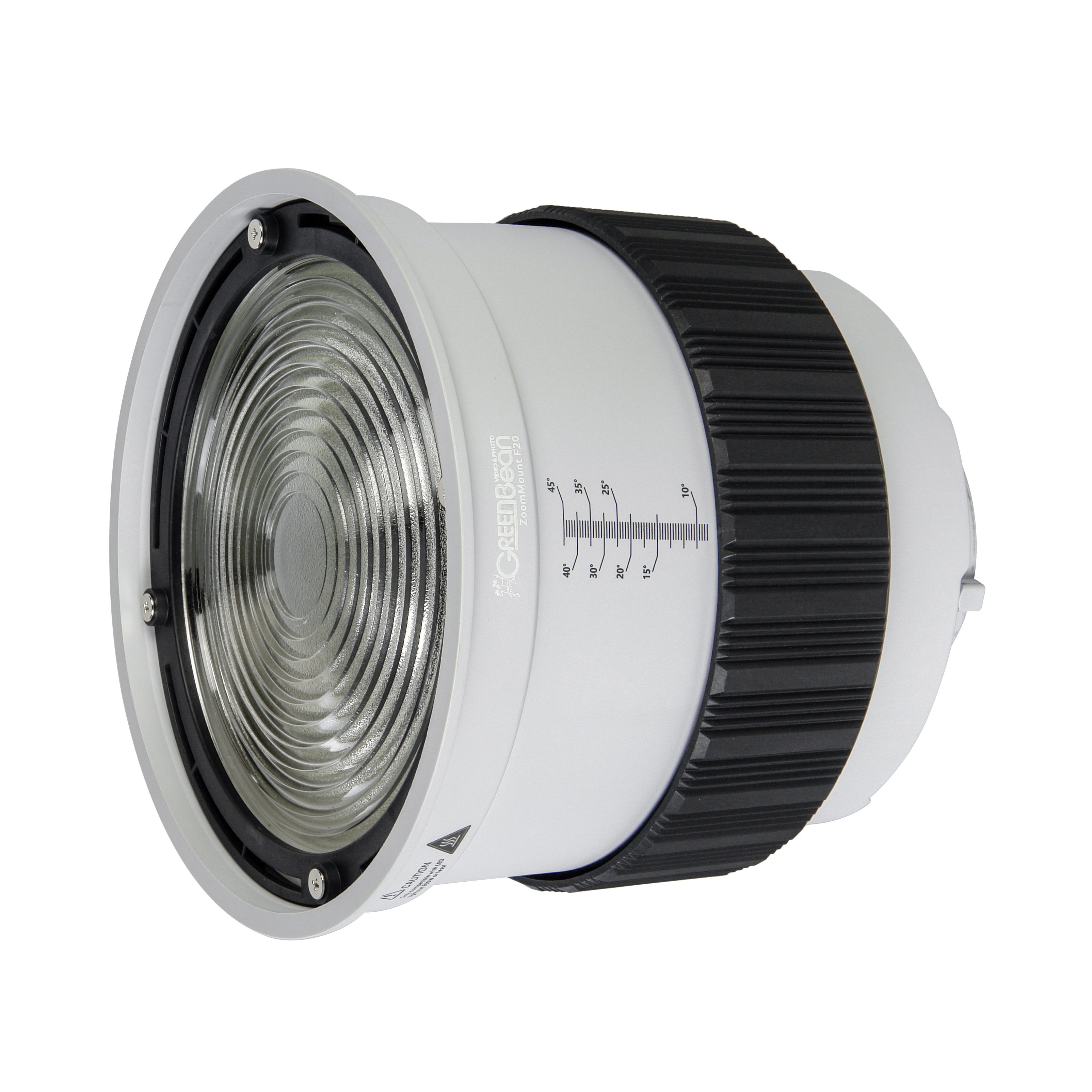 картинка Насадка оптическая GreenBean ZoomMount F20 с линзой Френеля. Bowens, арт.31168  от магазина Ultra-mart