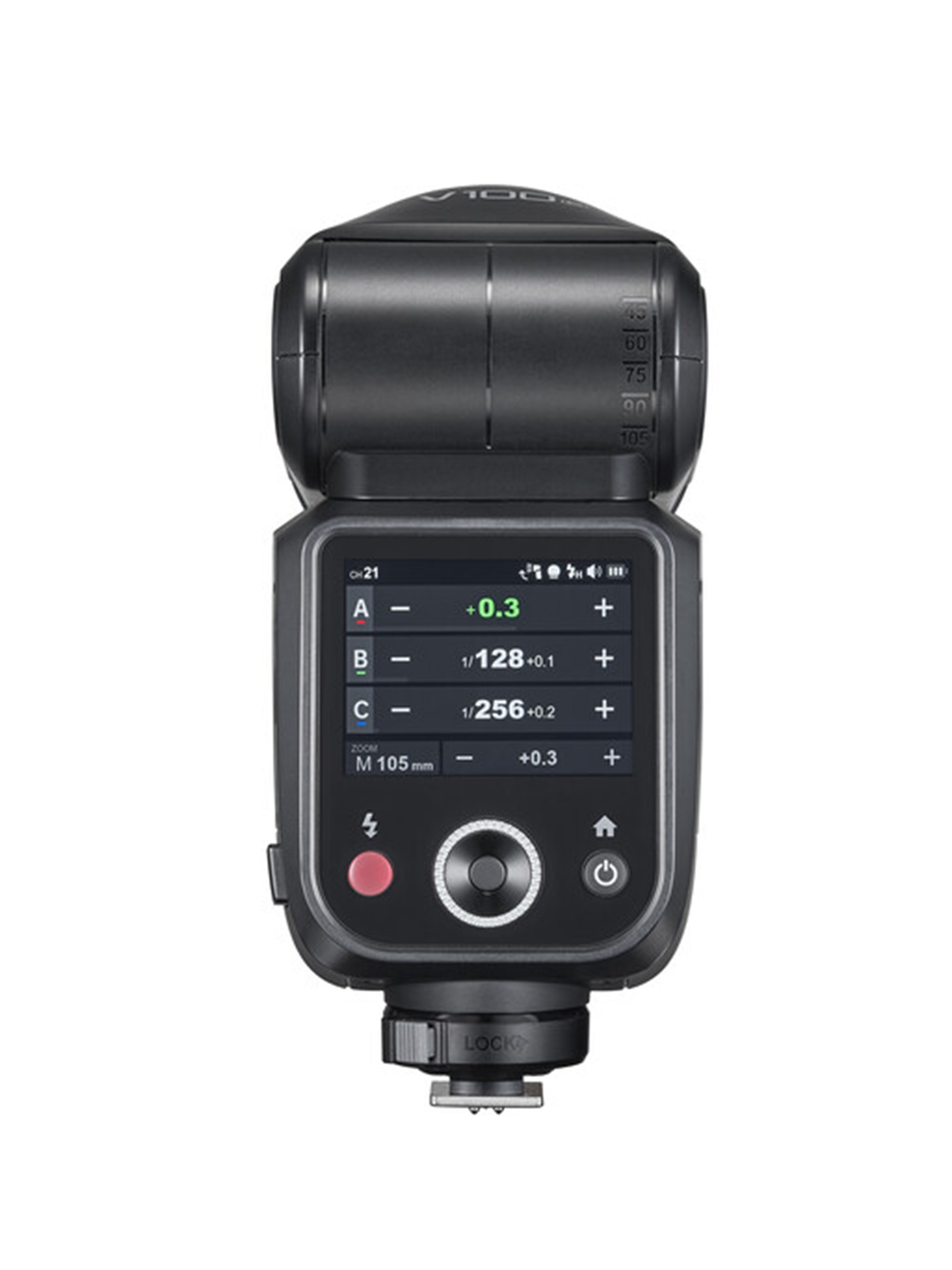 картинка Вспышка накамерная  с круглой головкой Godox V100P для Pentax от магазина Ultra-mart