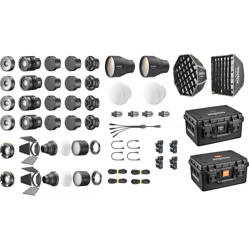 картинка Комплект студийного оборудования Godox Knowled MS60Bi 4K от магазина Ultra-mart