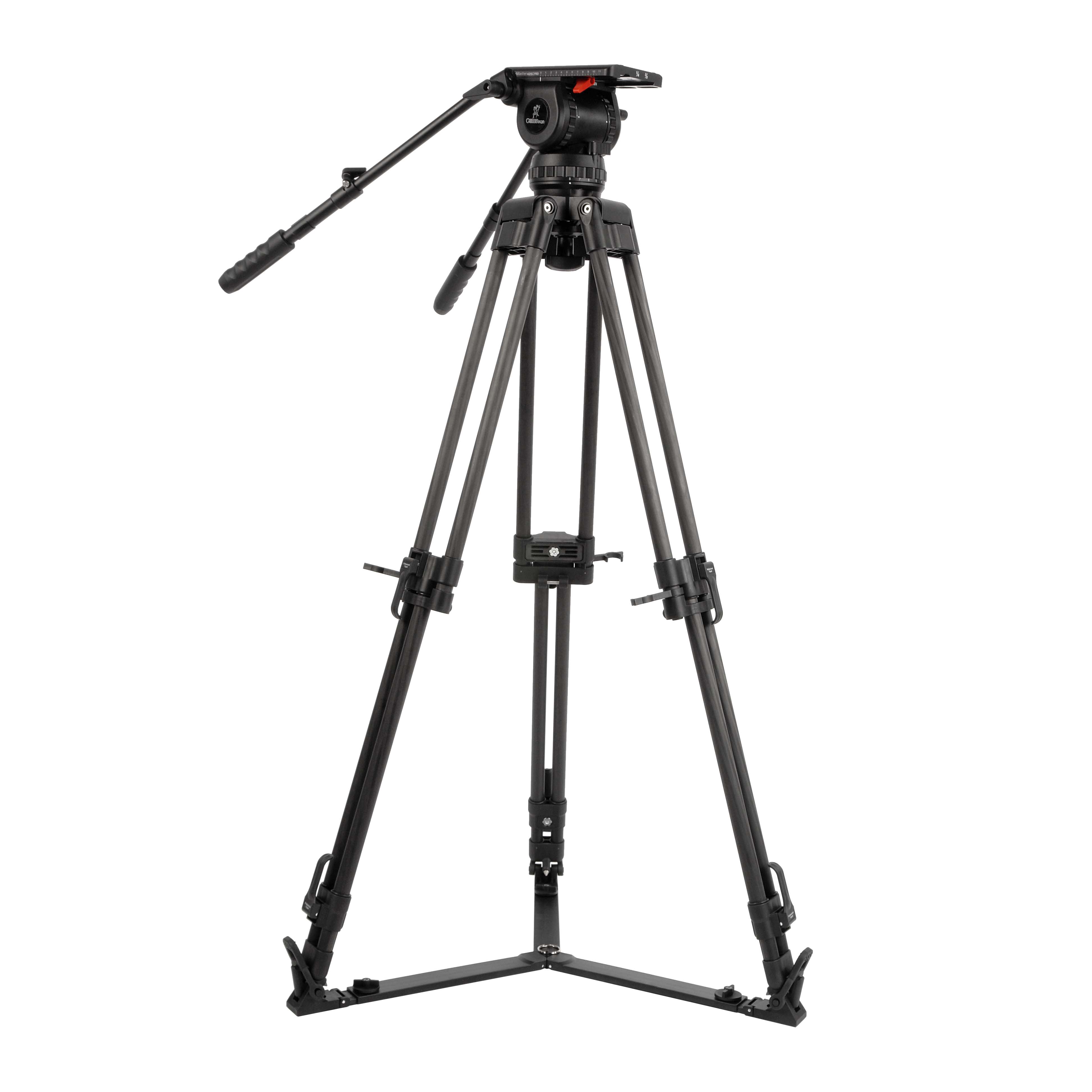 картинка Видеоштатив GreenBean VideoMaster 425С PRO карбоновый от магазина Ultra-mart