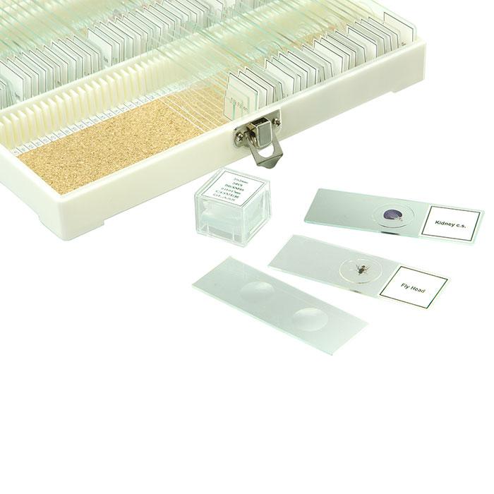 картинка Набор готовых микропрепаратов "Микромед №80", 74 препарата,арт. 23319 от магазина Ultra-mart