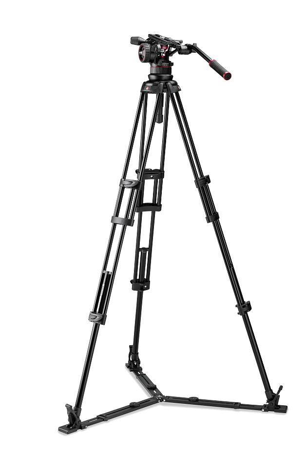 картинка Manfrotto MVKN12TWING: Штатив 545GB с видеоголовой MVHN12AH для видеокамеры от магазина Ultra-mart
