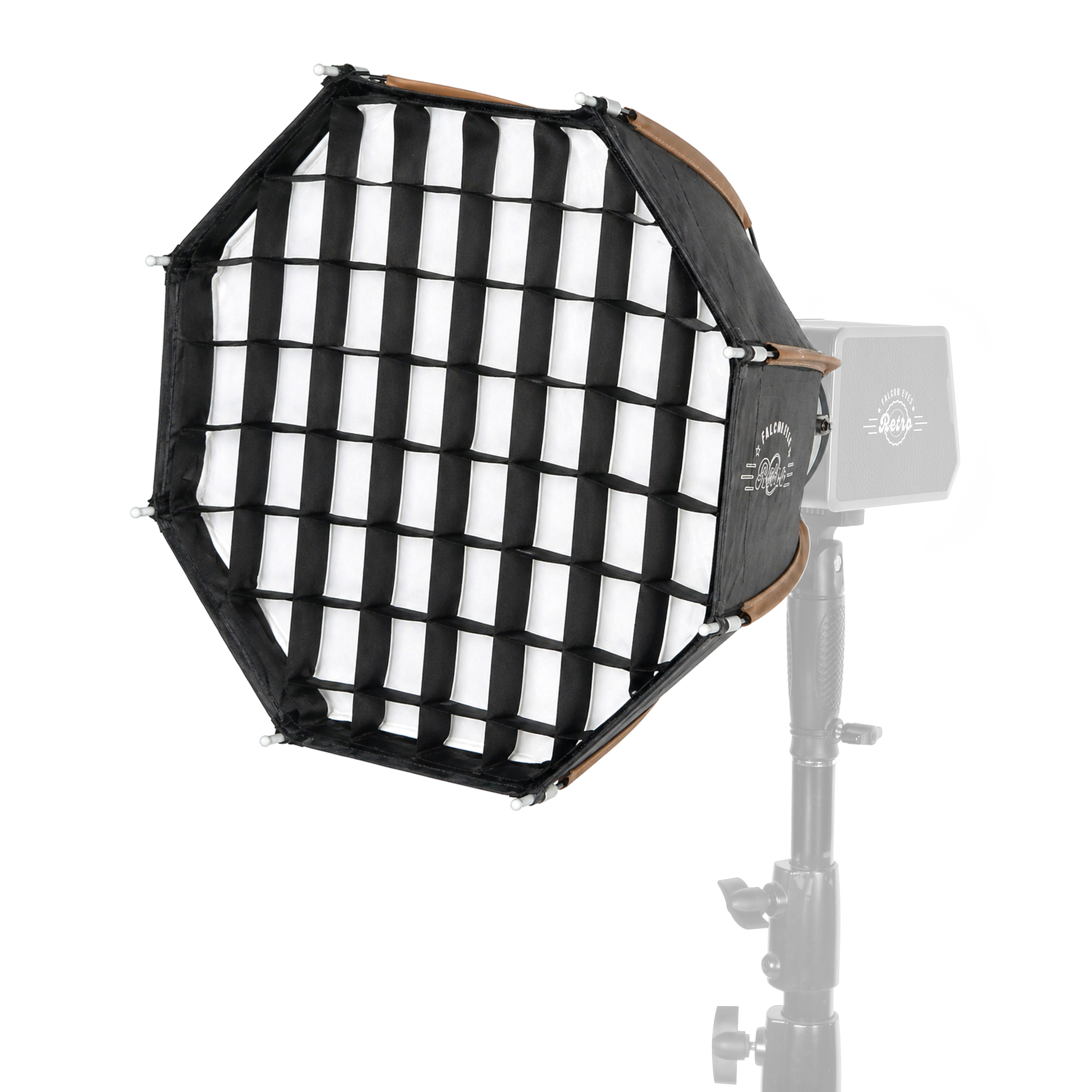 картинка Софтбокс Falcon Eyes Retro OB30 miniBowens быстроскладной с сотами от магазина Ultra-mart