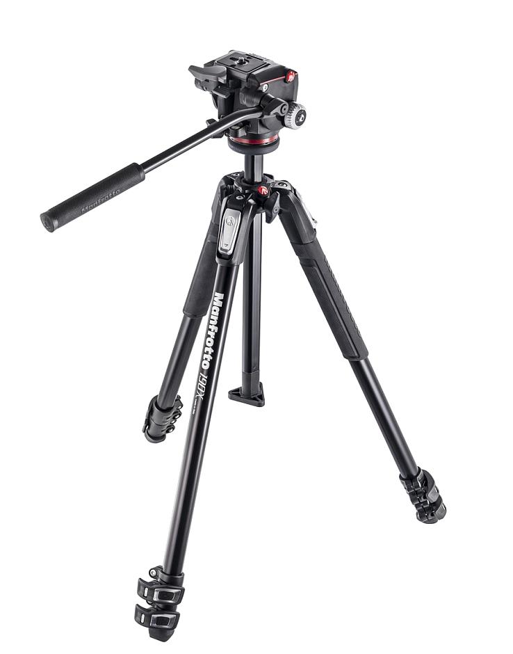 картинка Manfrotto MK190X3-2W Штатив и видеоголовка для фото- и видеокамеры от магазина Ultra-mart