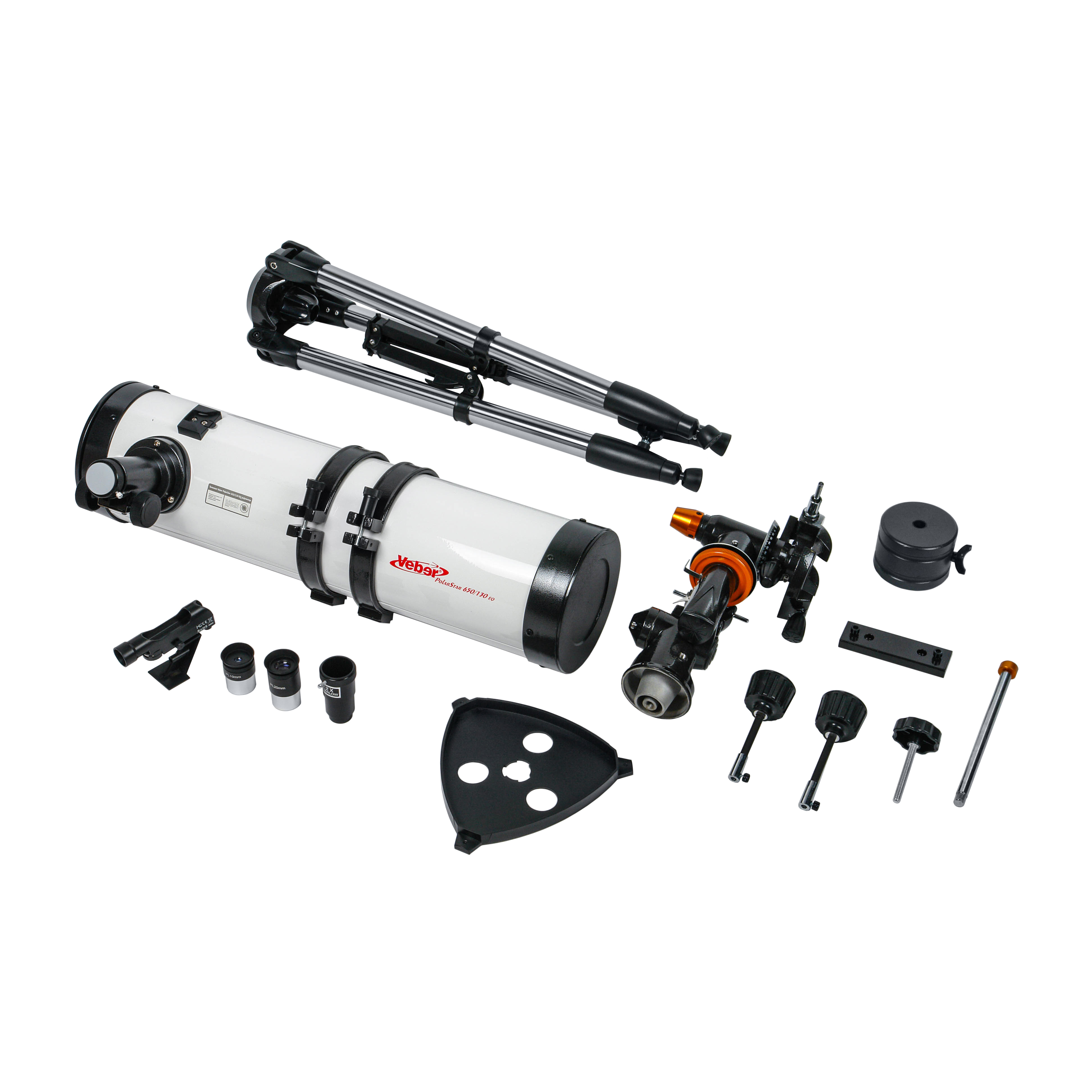 картинка Телескоп Veber PolarStar 650/130 EQ рефлектор от магазина Ultra-mart