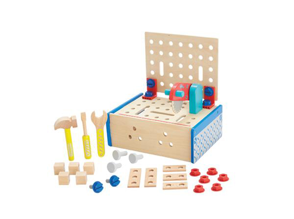 картинка Развивающая игрушка-инструменты UltraTOY Tools-75 деревянная (33 предмета) от магазина Ultra-mart