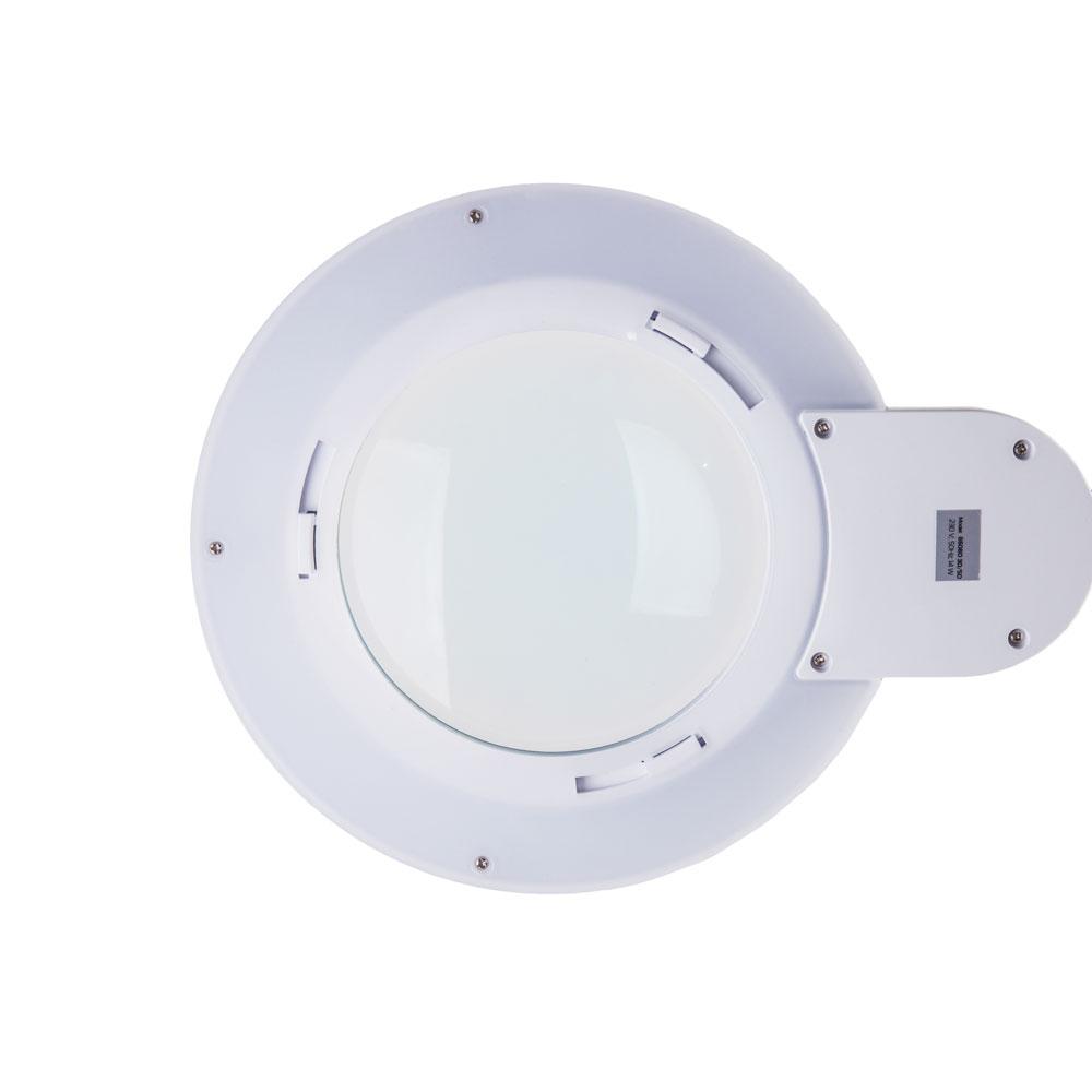 картинка Лупа 8608D 3D/5D (3 дптр, 5 дптр, 150 мм) на струбцине с подсветкой LED от магазина Ultra-mart