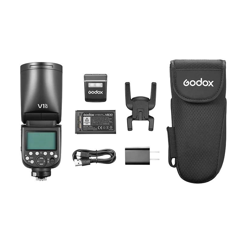 картинка Вспышка накамерная с круглой головкой Godox V1Pro O TTL для Olympus/Panasonic от магазина Ultra-mart