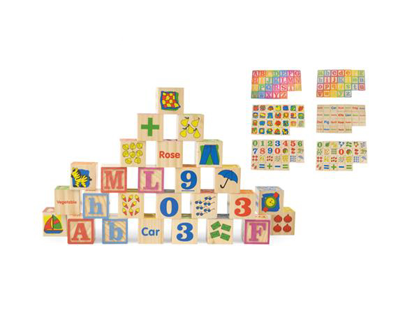 картинка Деревянные кубики UltraTOY набор (26 элементов детские) от магазина Ultra-mart