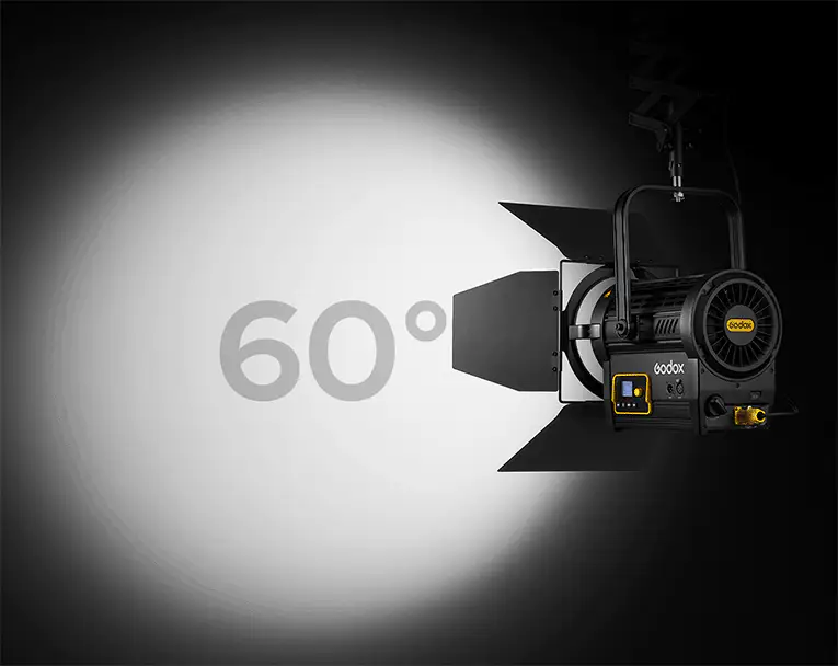 картинка Осветитель светодиодный Godox F7-120D K2 с линзой Френеля от магазина Ultra-mart