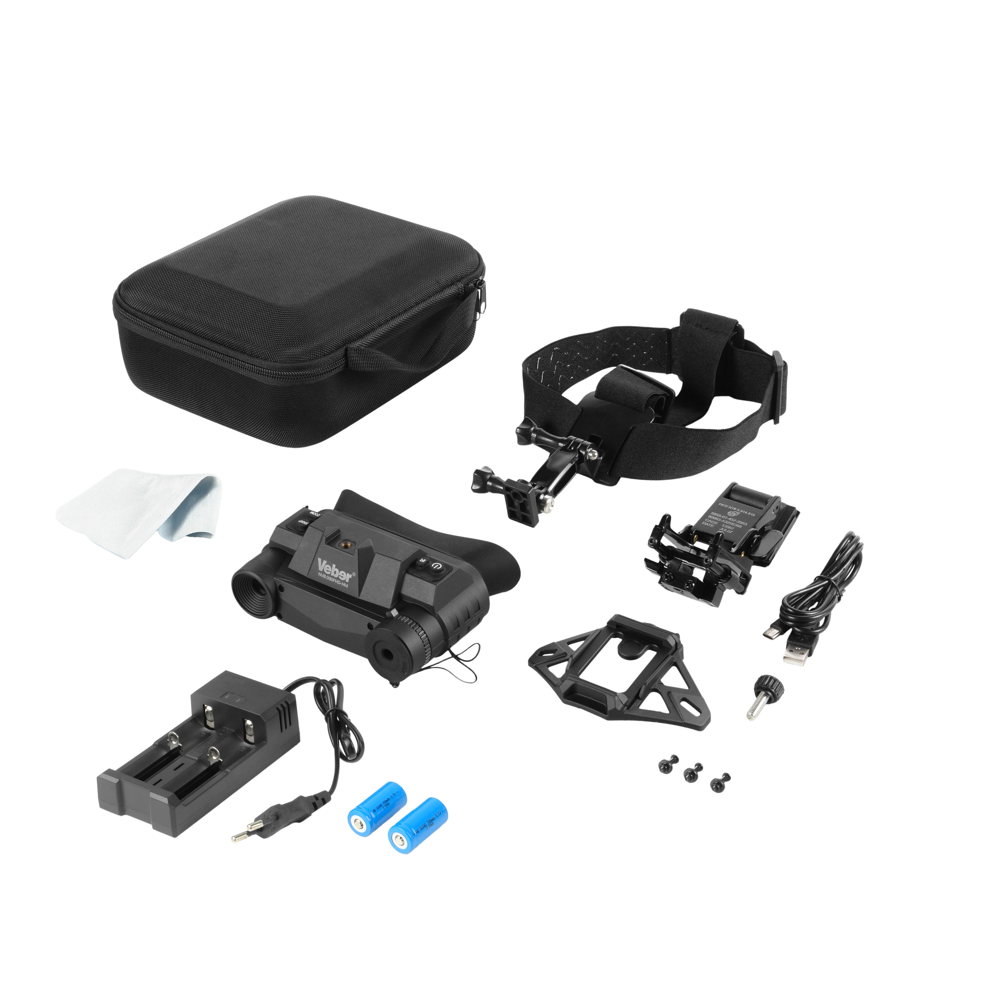 картинка Бинокль ночного видения на шлем Veber NVB 090FHD-HM цифровой от магазина Ultra-mart