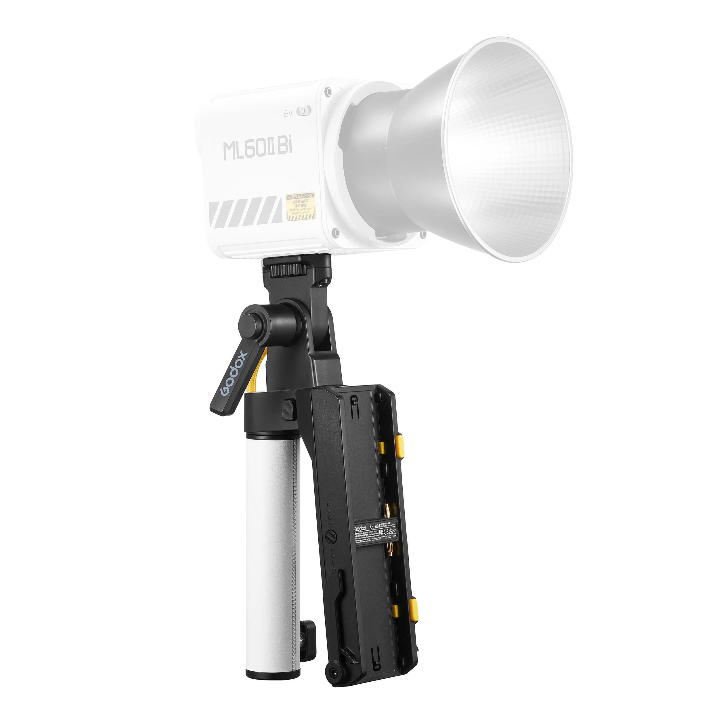 картинка Аккумуляторная рукоятка Godox AK-B01 для ML60IIBi (NP-F) от магазина Ultra-mart