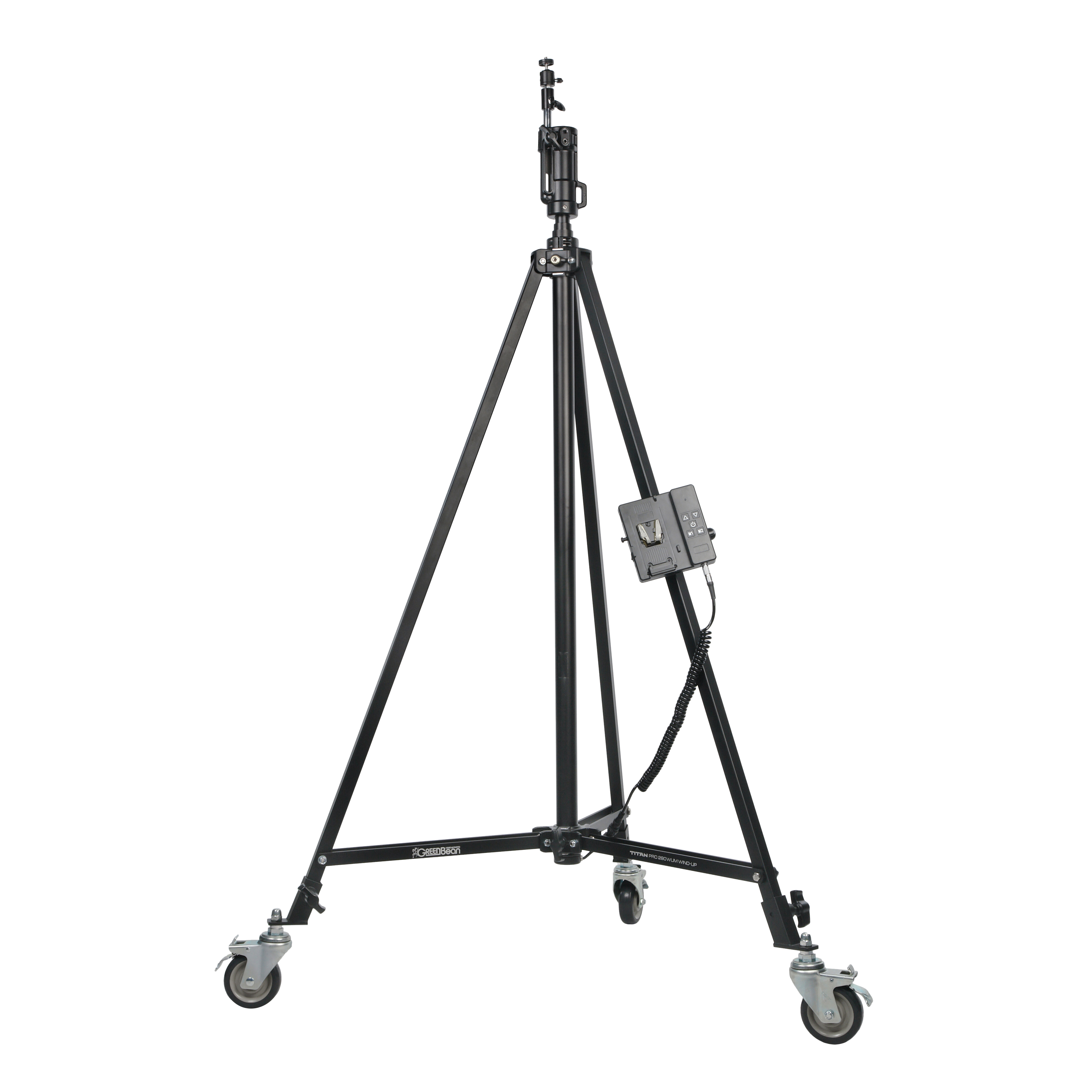 картинка Стойка GreenBean Titan PRO 290WUM WIND-UP на колесах моторизованная от магазина Ultra-mart