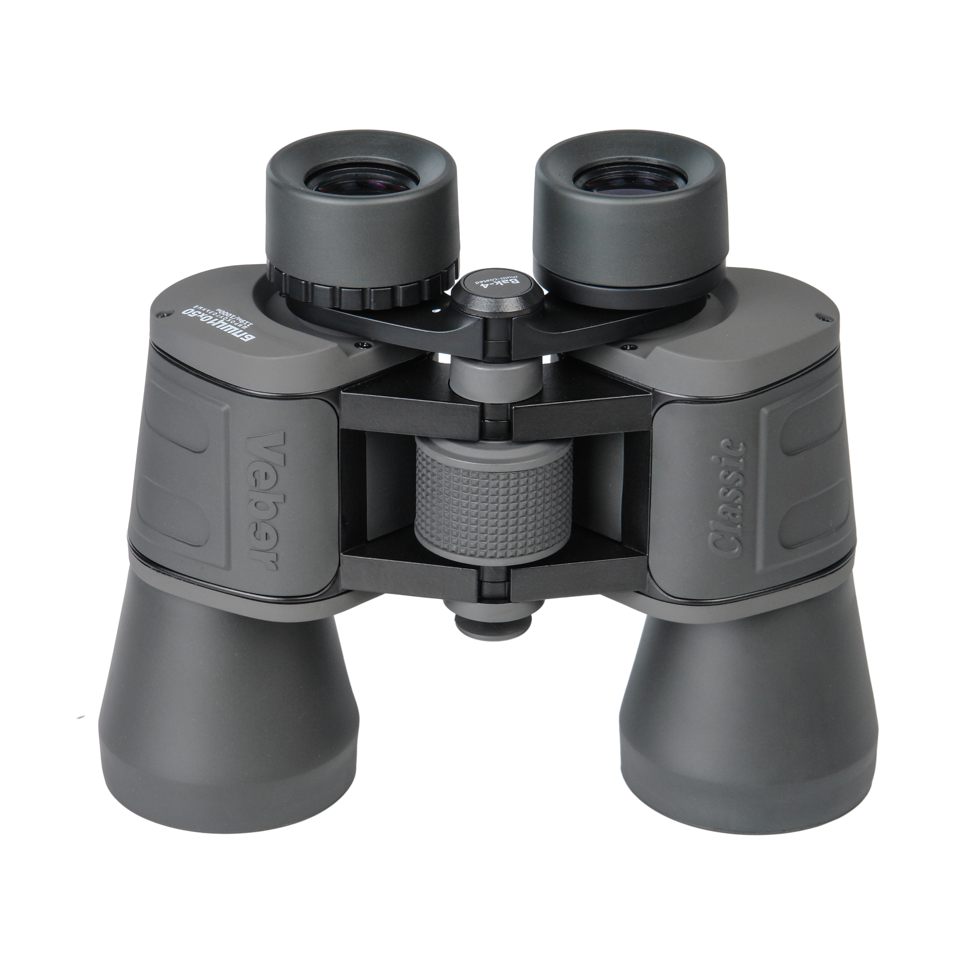 картинка Бинокль Veber Classic БПШЦ 10x50 VRWA широкоугольный, серый  арт.23908 от магазина Ultra-mart