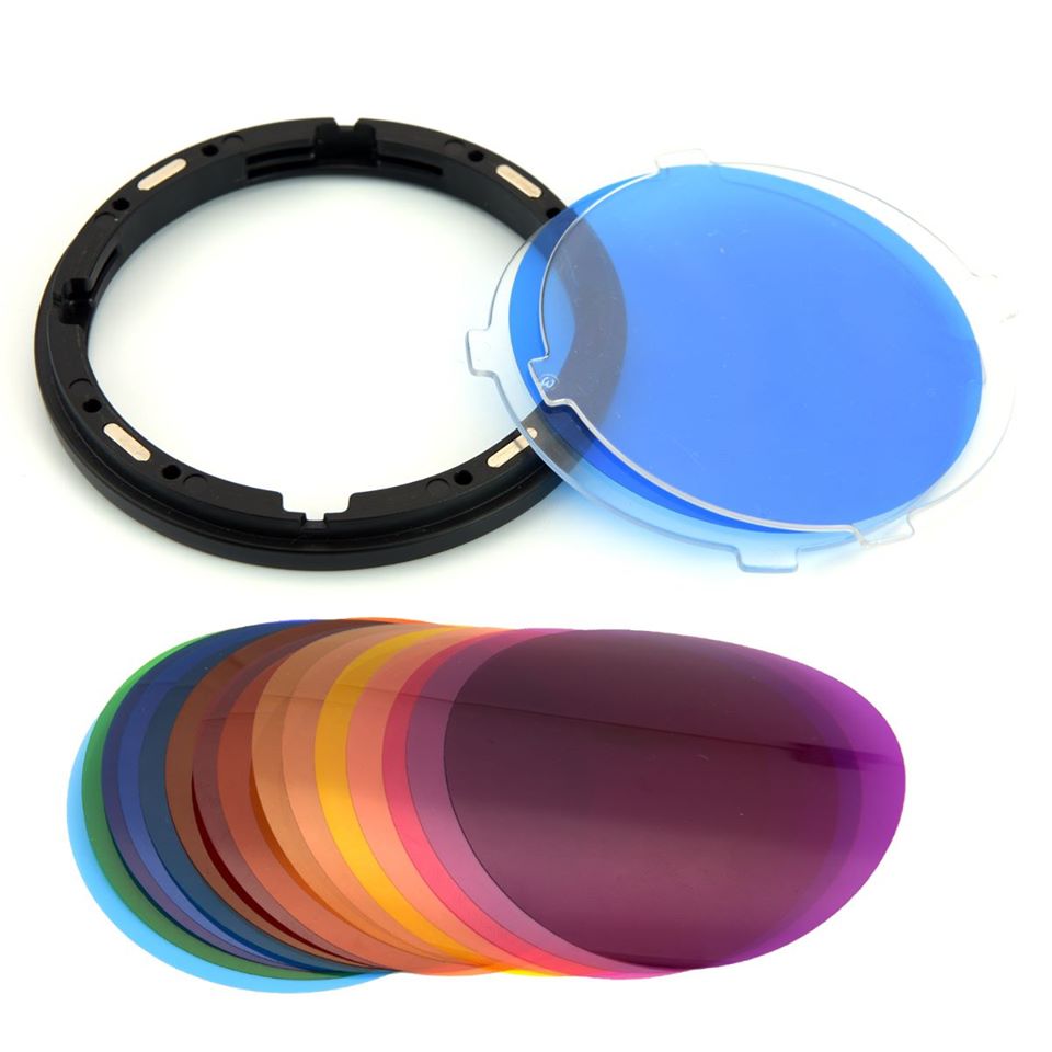 картинка Набор цветных светофильтров Godox V-11C для круглой головки от магазина Ultra-mart