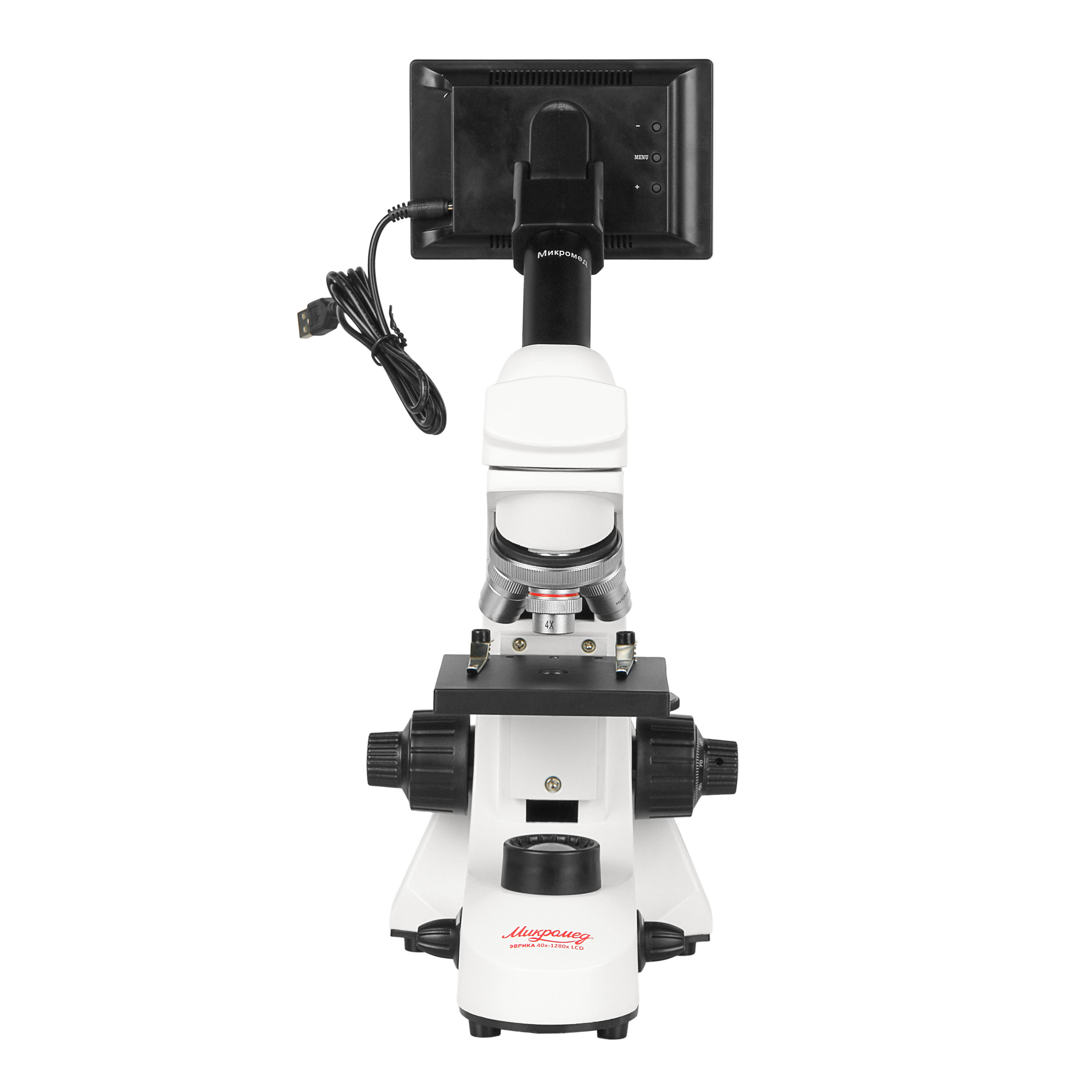 картинка Микроскоп школьный Эврика 40х-1280х LCD цифровой от магазина Ultra-mart